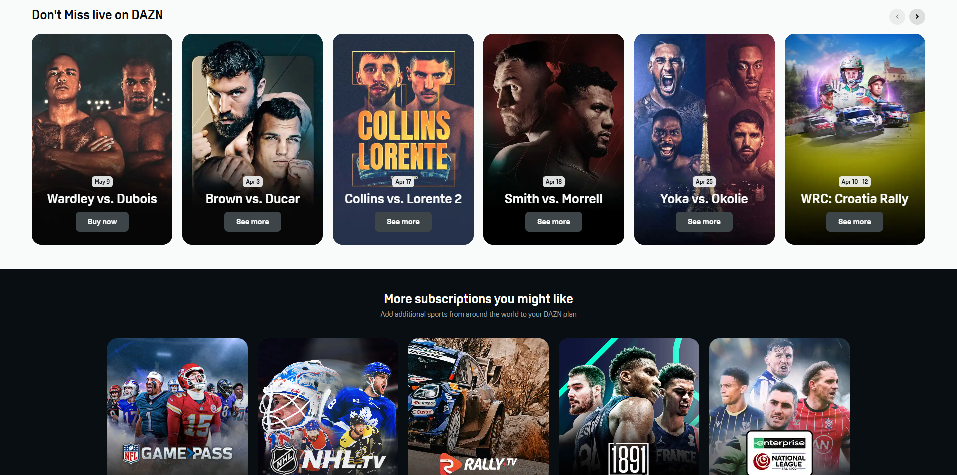 DAZN Promo Code