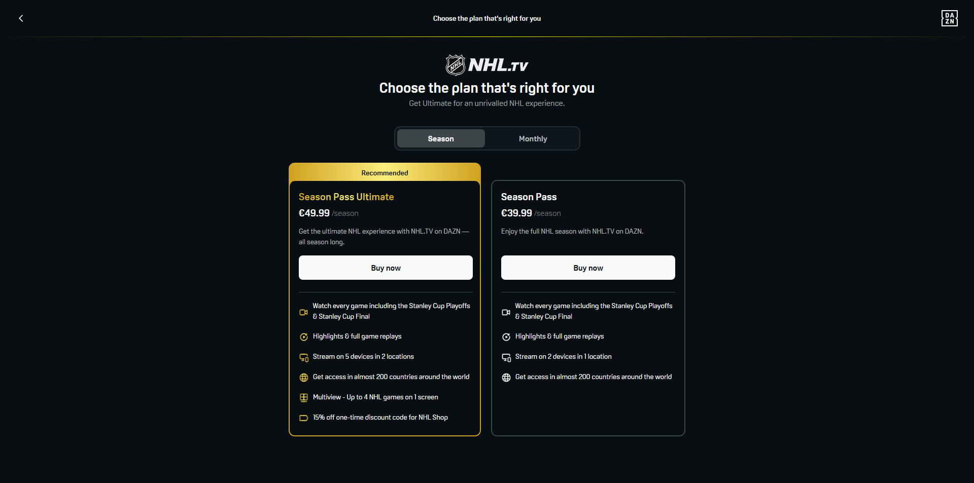 DAZN Promo Code