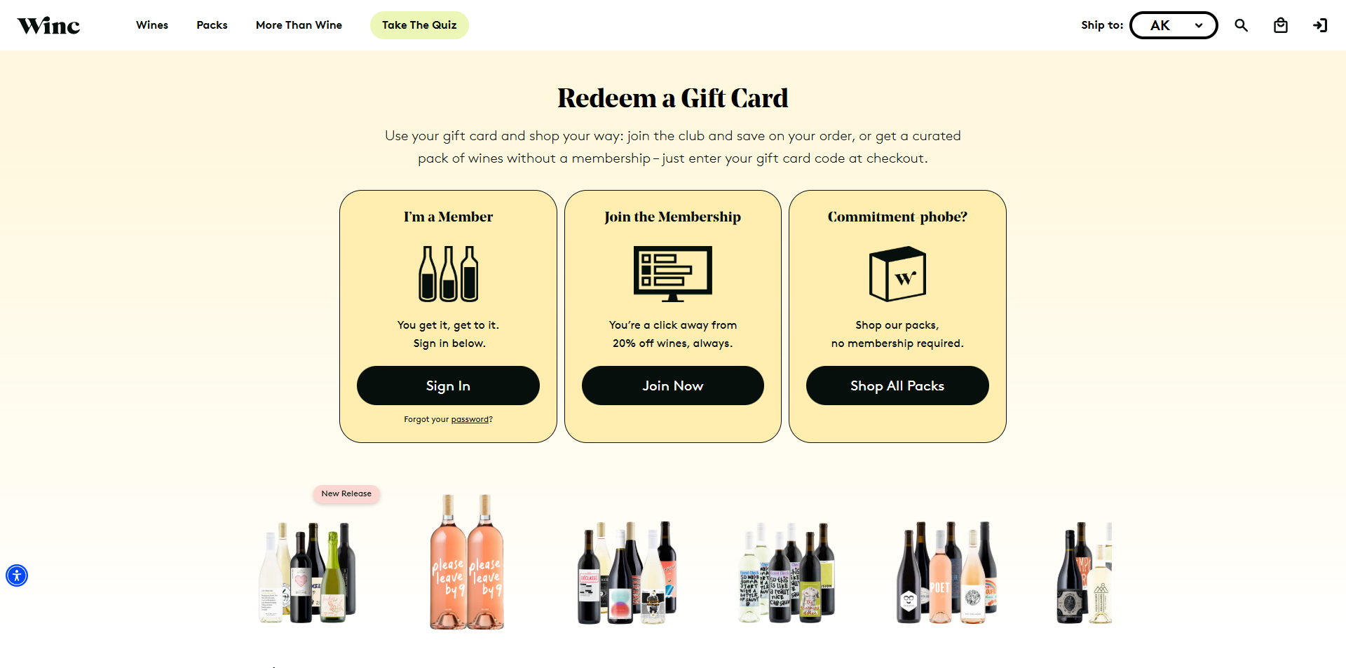 Winc discount code