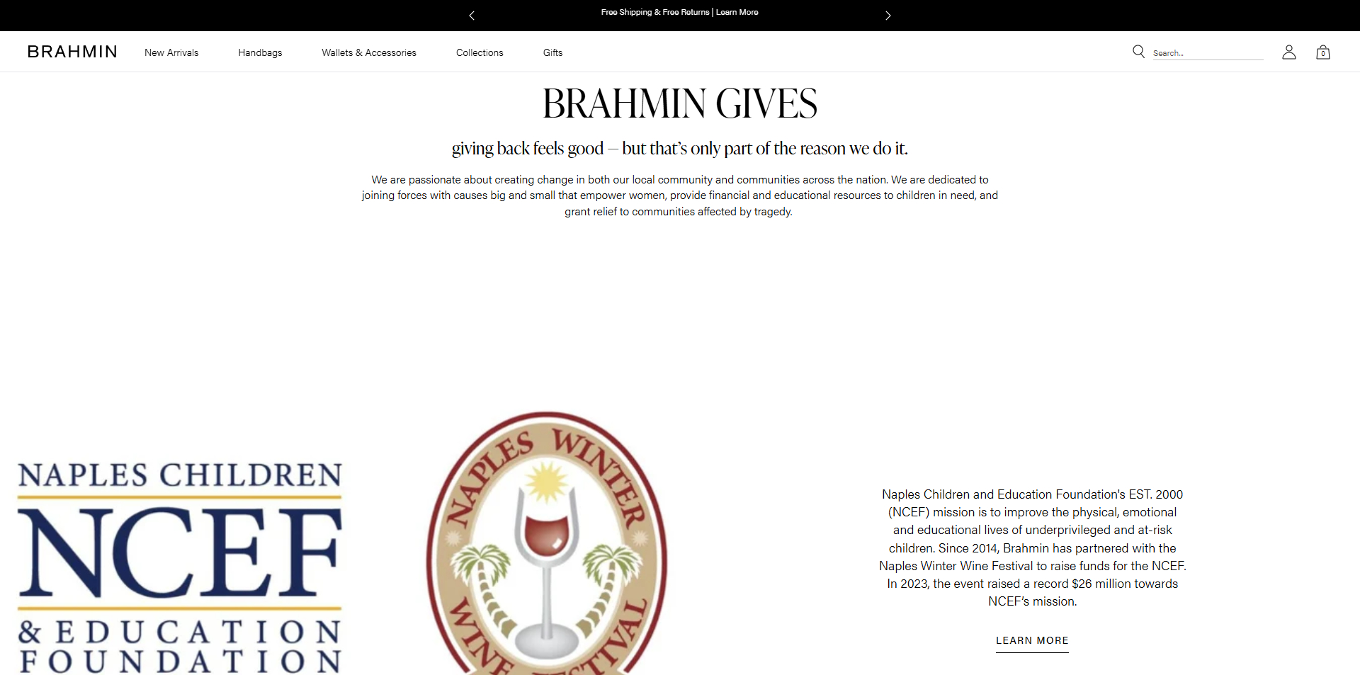 BRAHMIN discount code