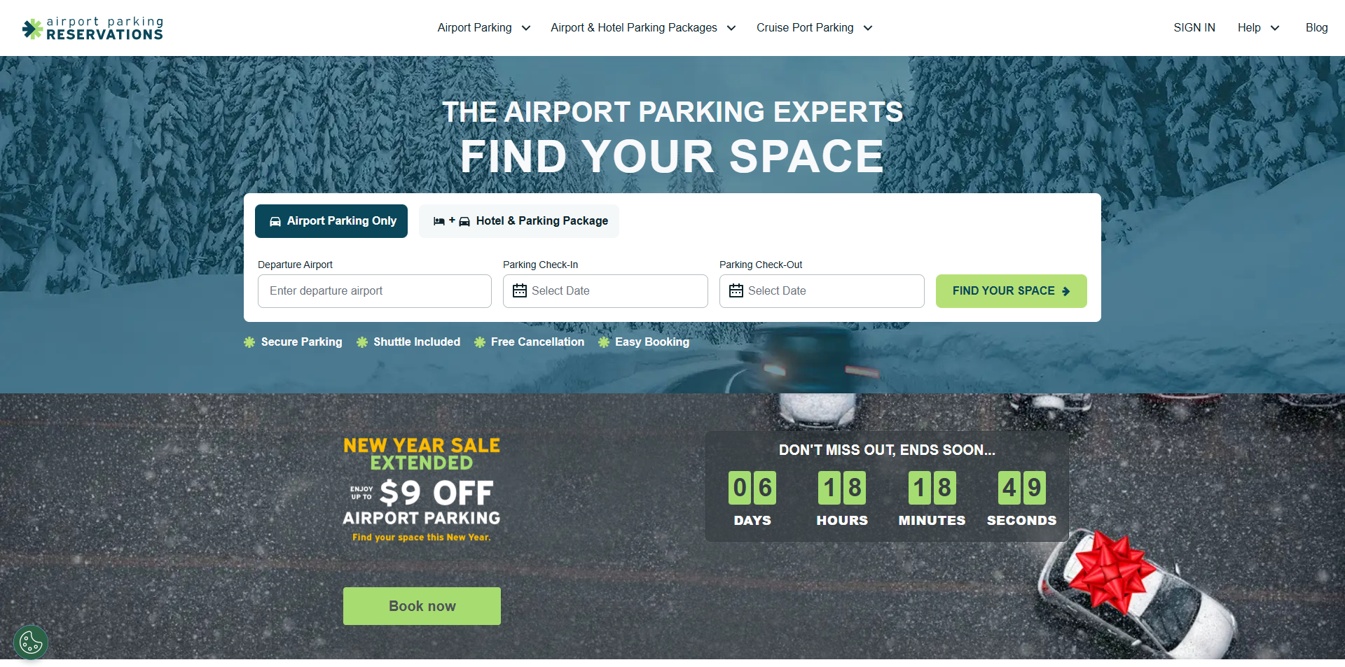 Airport Parking Reservations discount code