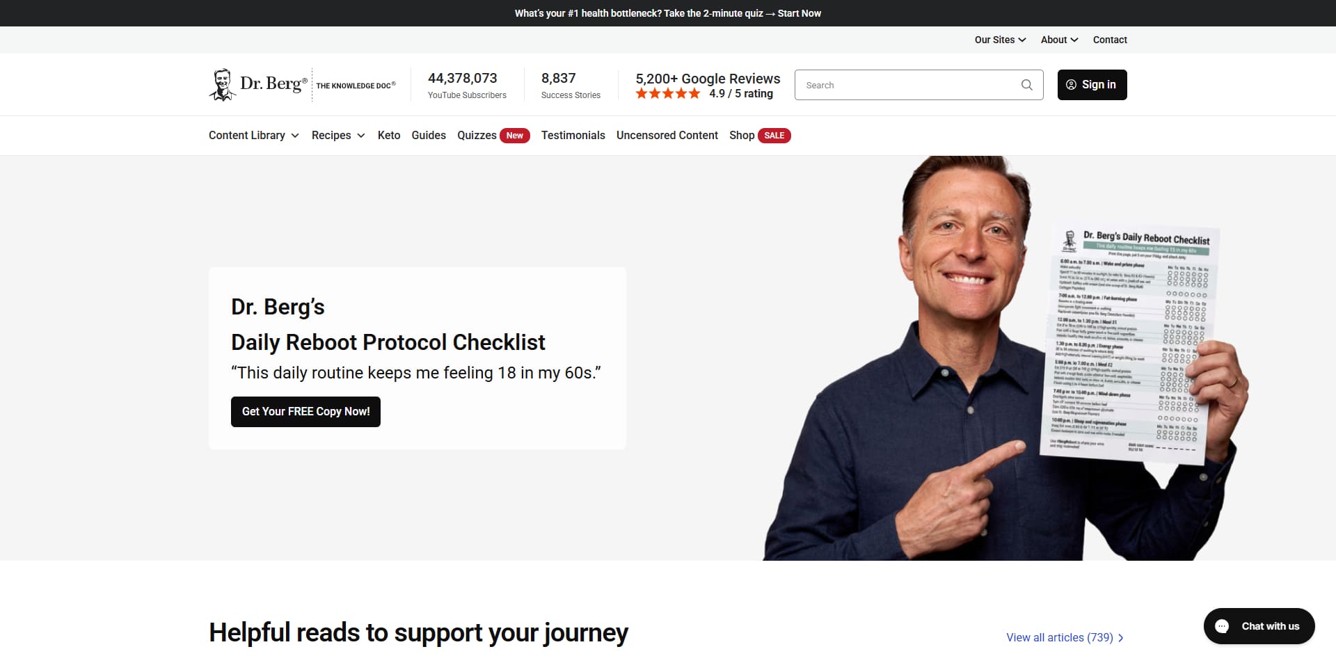 Dr Berg discount code
