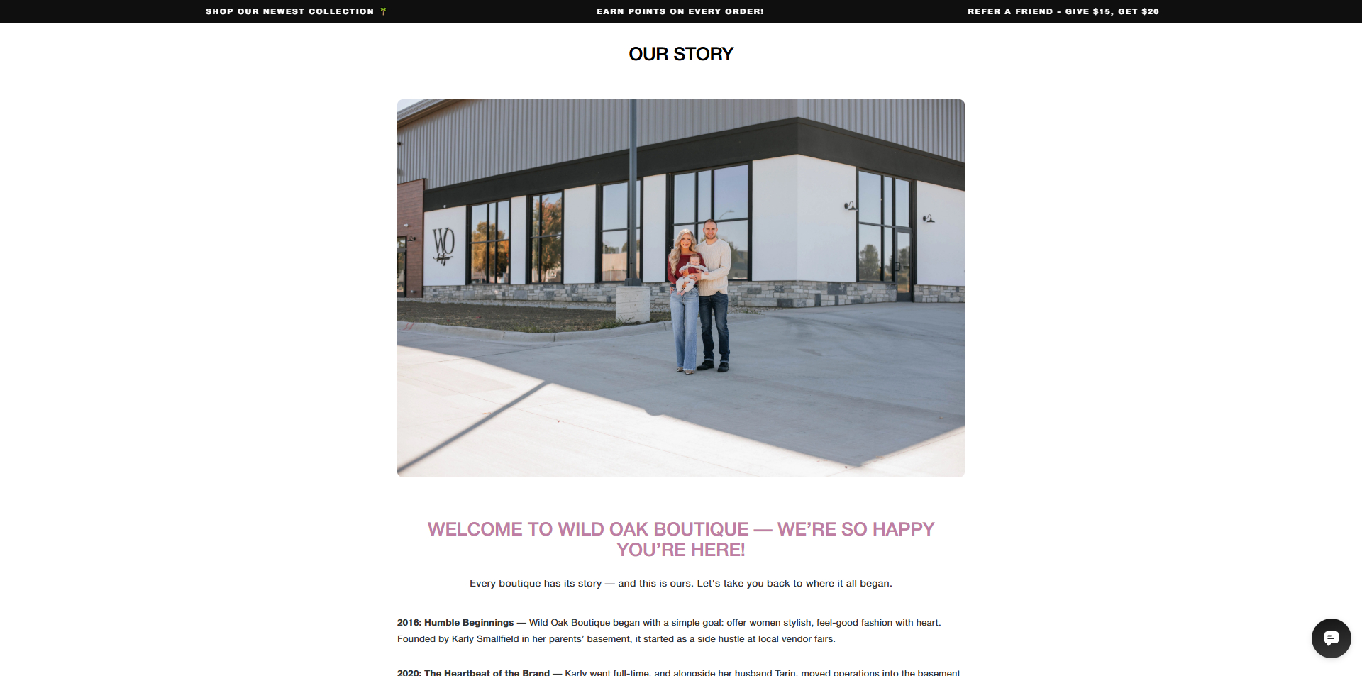 Wild Oak Boutique Promo Code