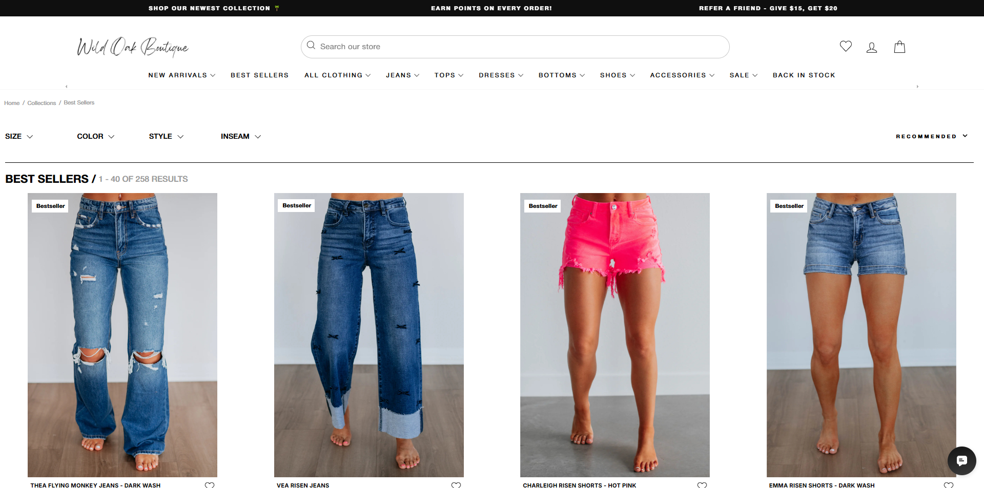 Wild Oak Boutique Promo Code