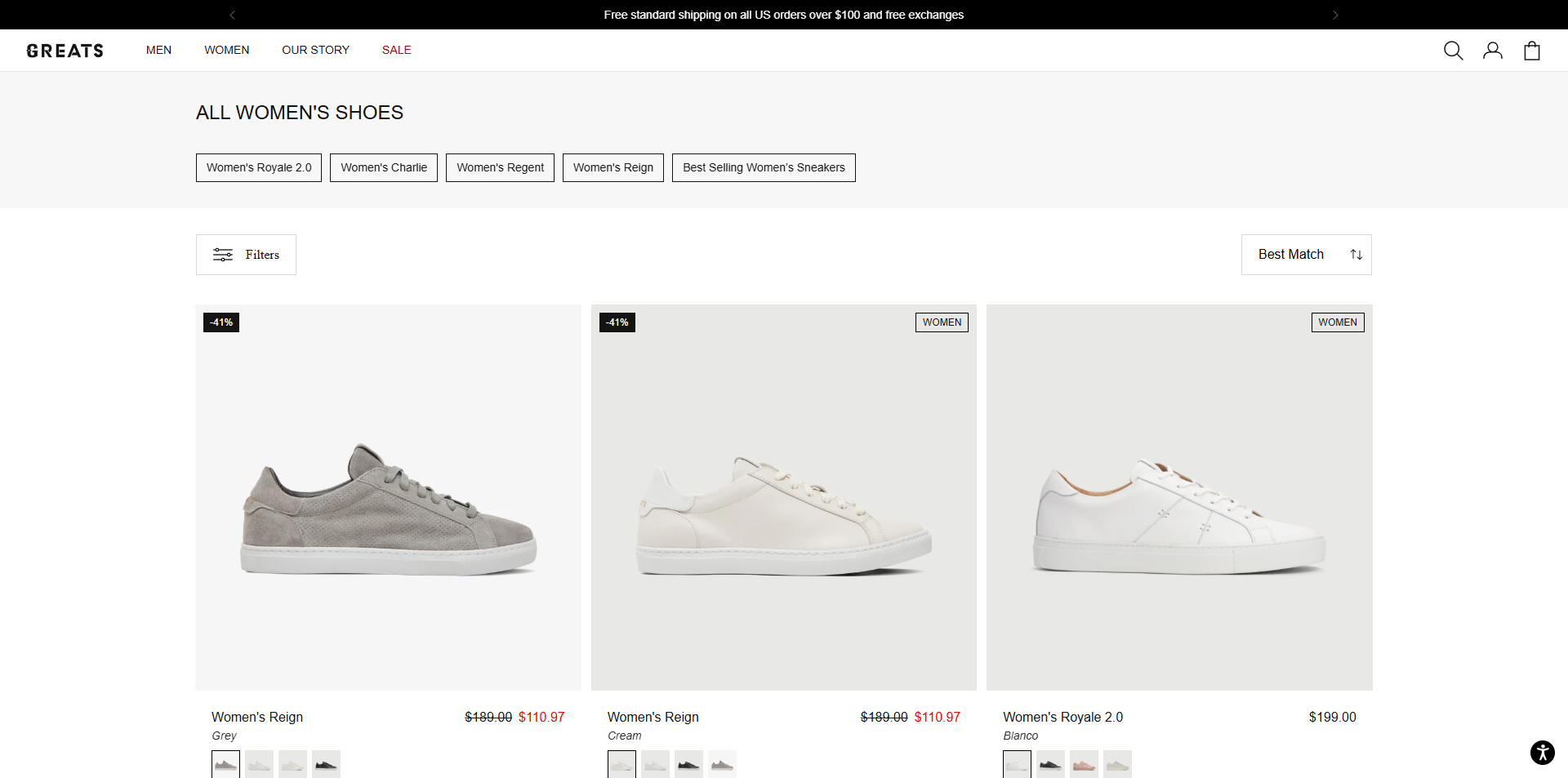 Greats voucher