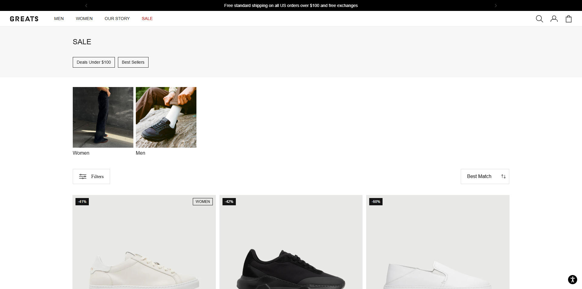 Greats coupons