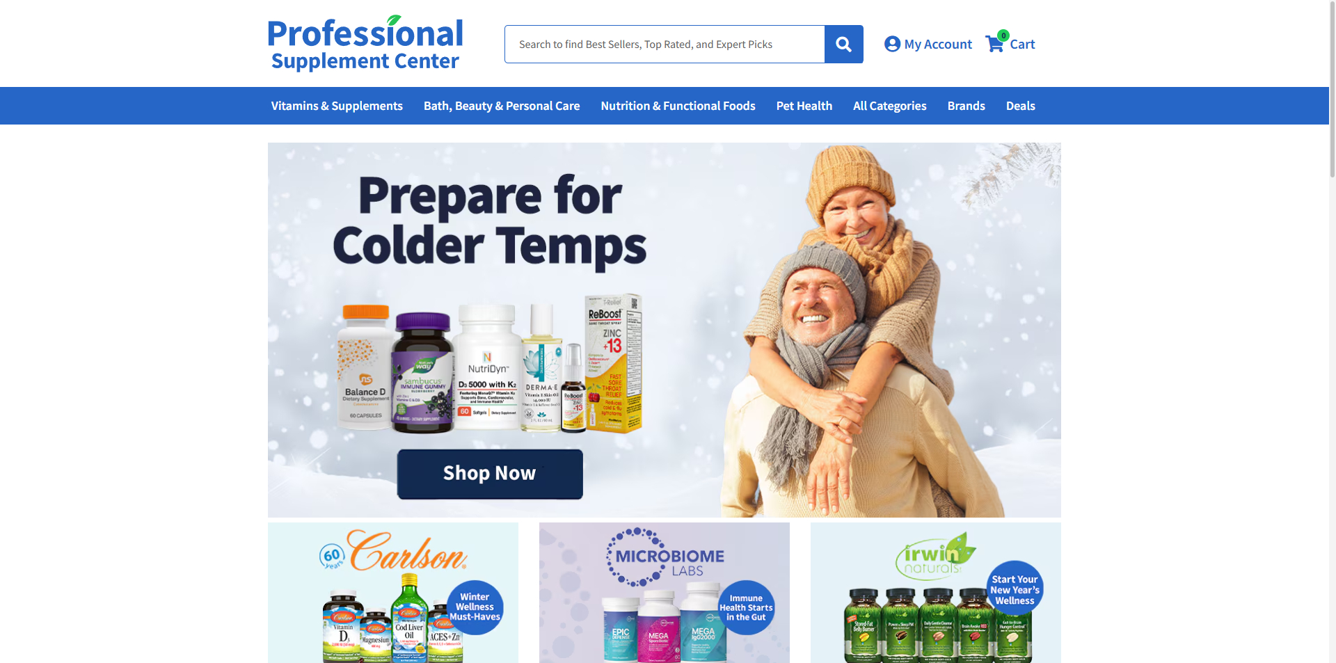 Professional Supplement Center discount code