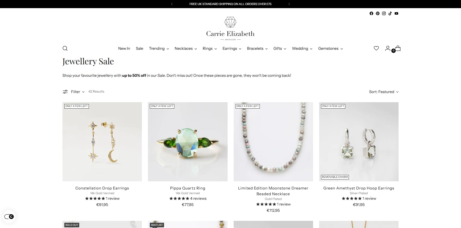 Carrie Elizabeth coupons