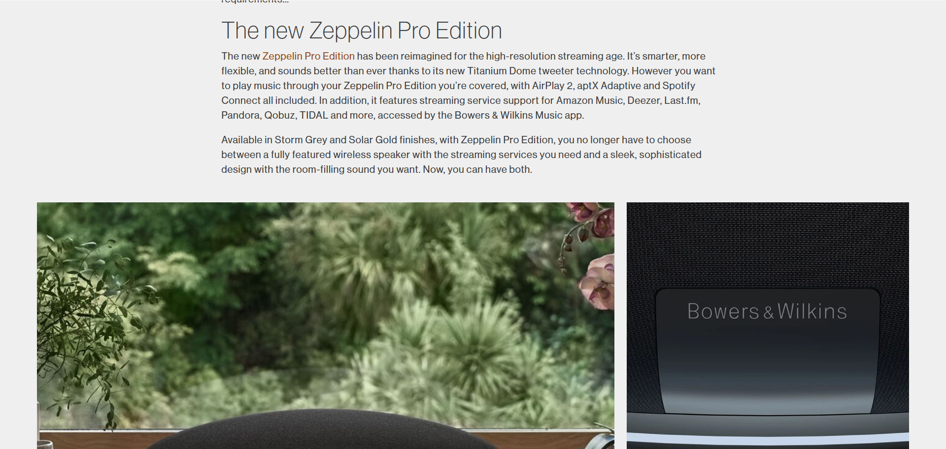 Bowers & Wilkins discount code