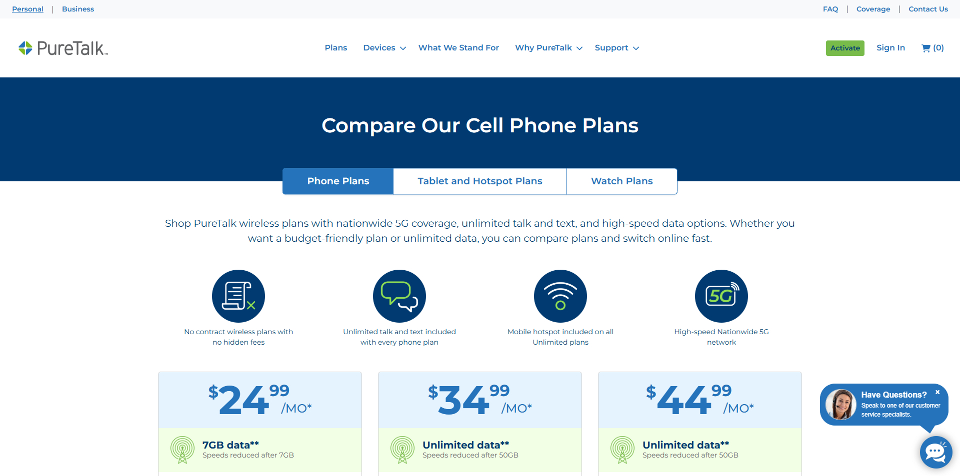 PureTalk Promo Code