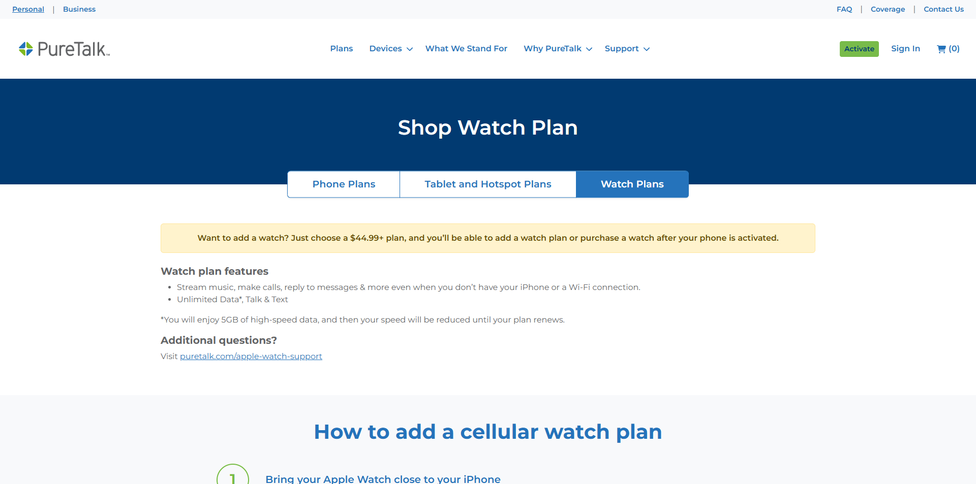 PureTalk coupons