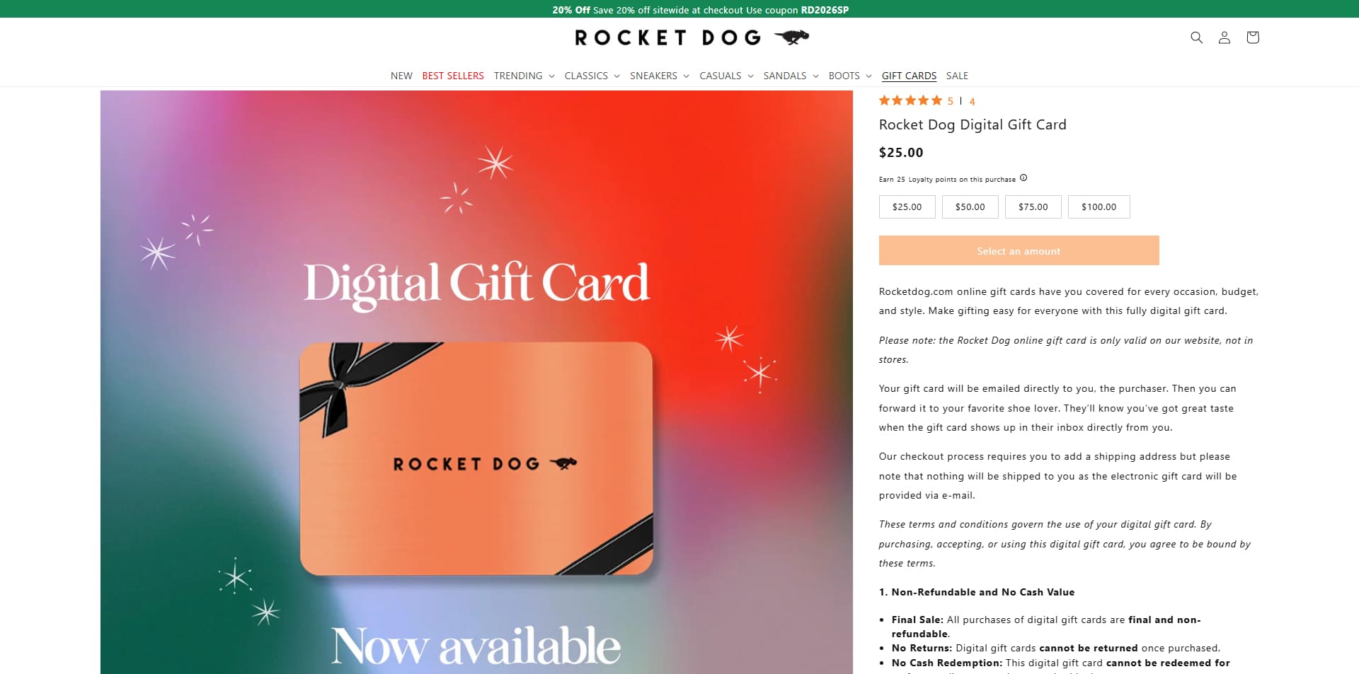 Rocket Dog Promo Code