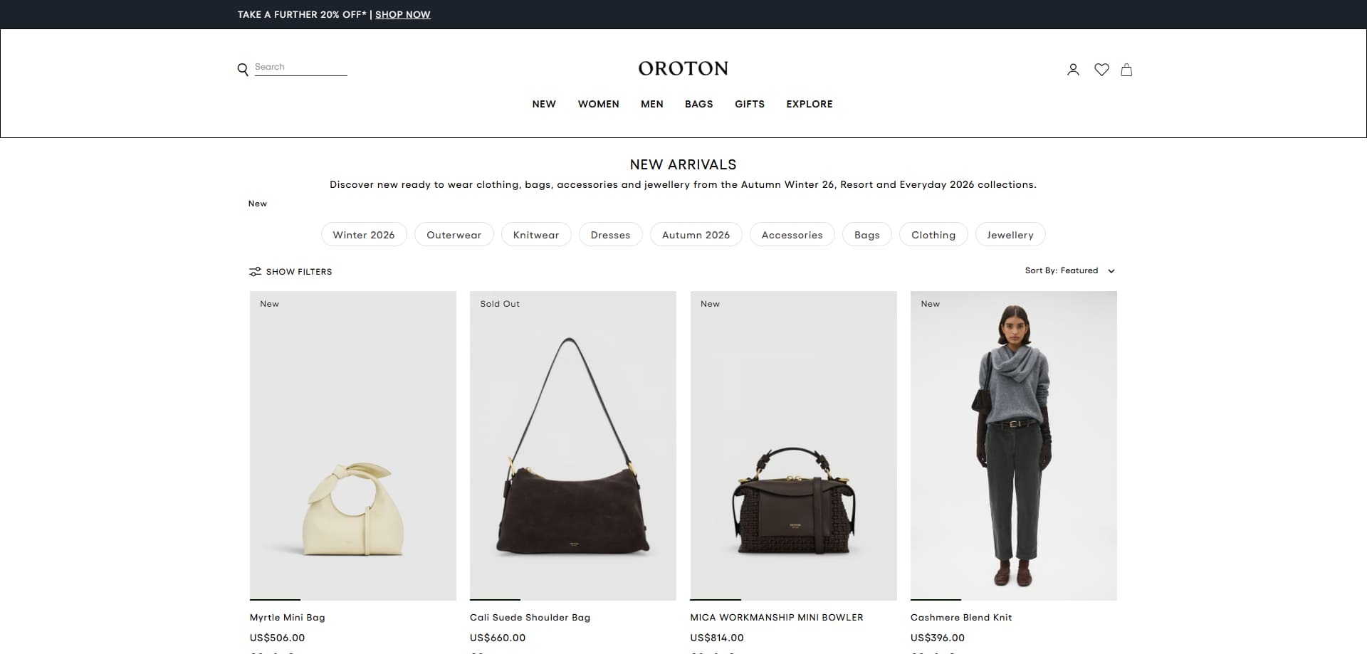 Oroton Promo Code