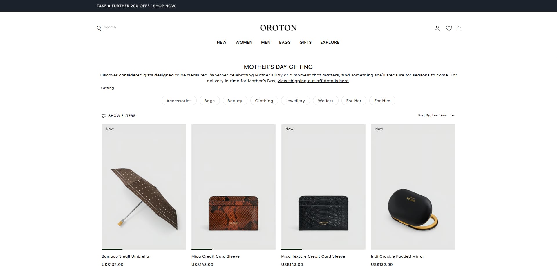Oroton coupons