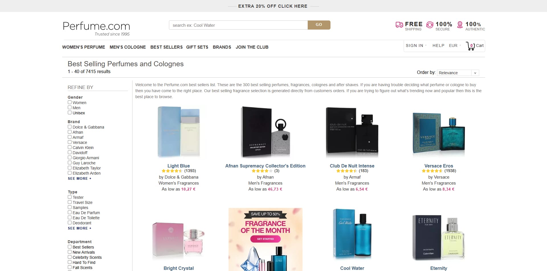 Perfume.com voucher