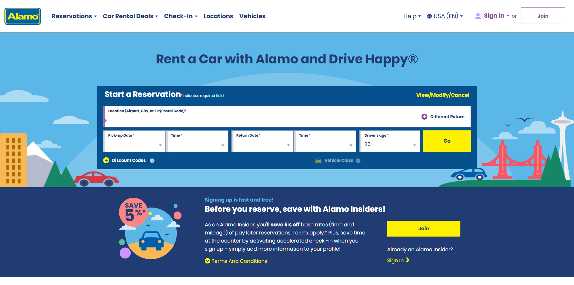 Alamo discount code