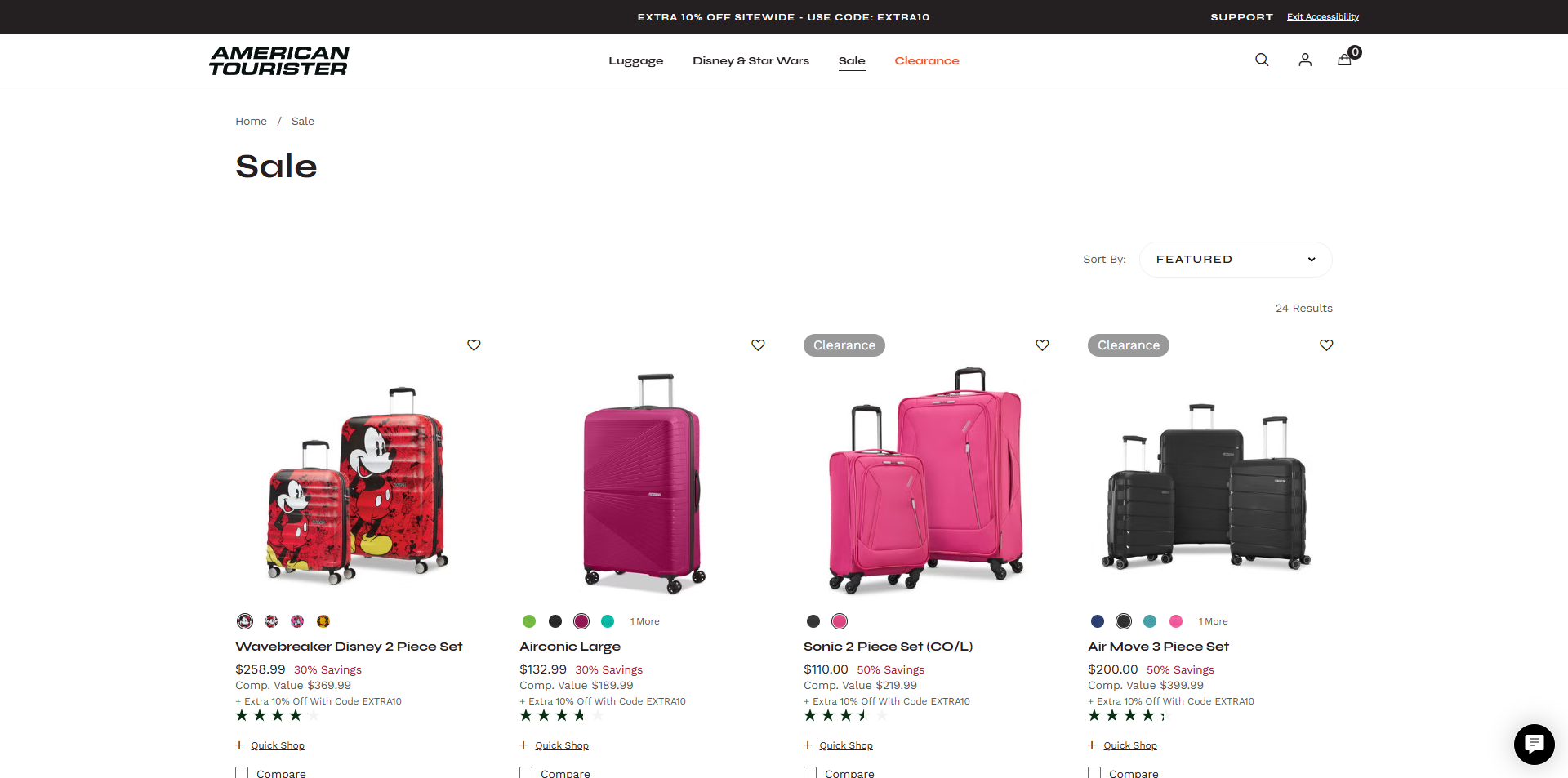 American Tourister voucher