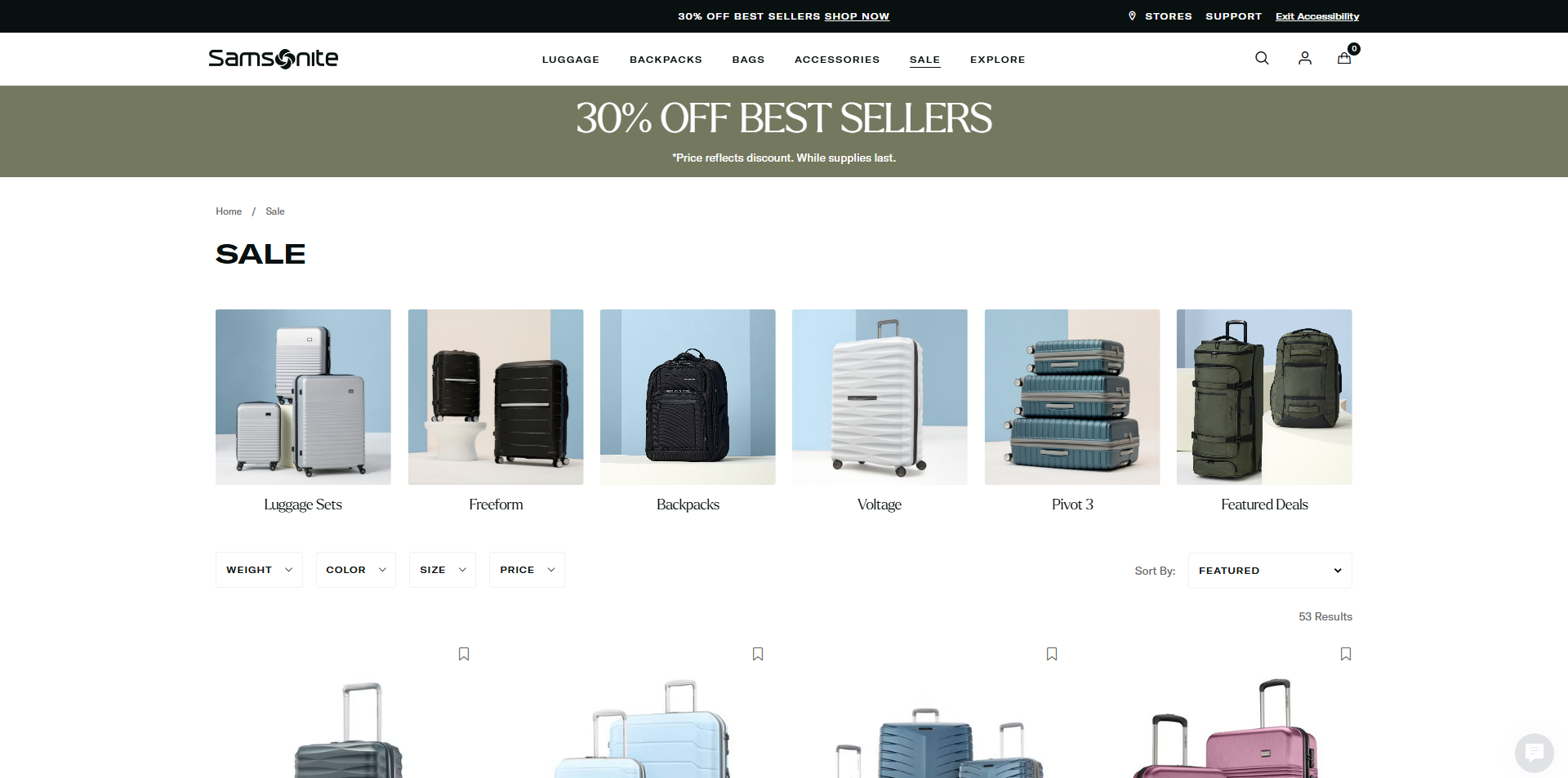 Samsonite coupons