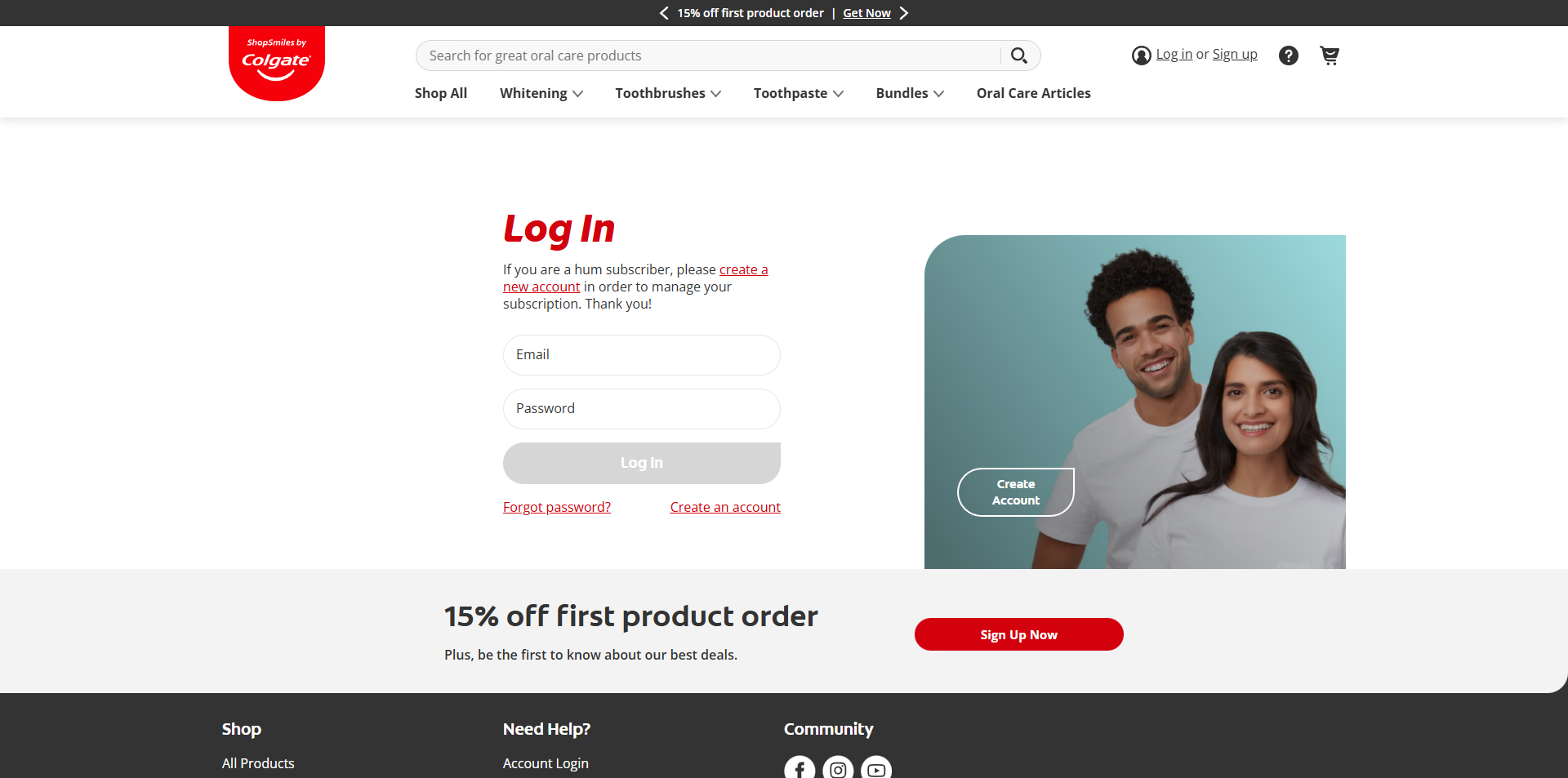 Colgate discount code