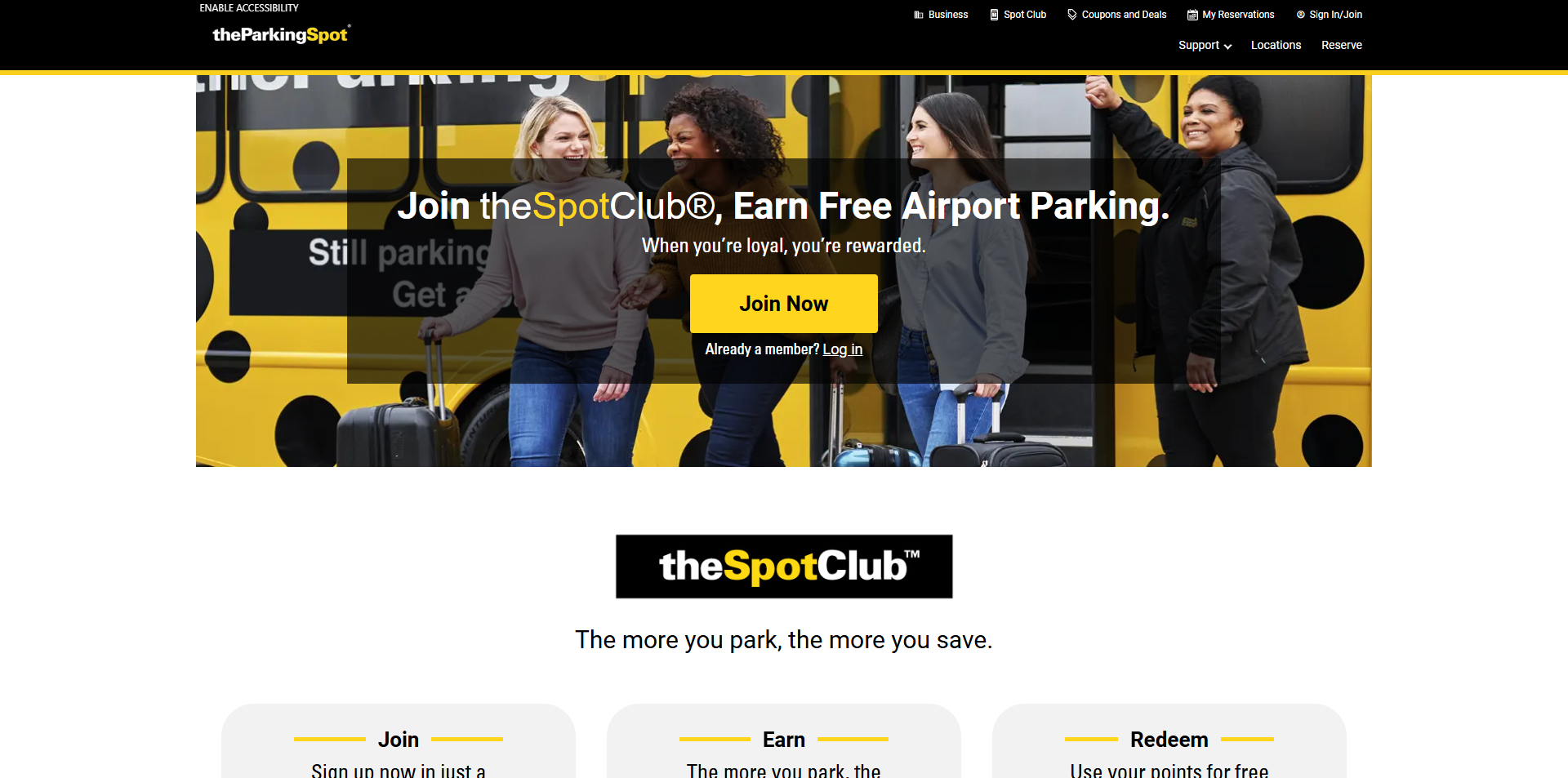 The Parking Spot coupons