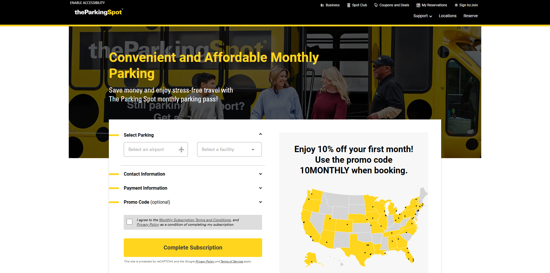 The Parking Spot coupons