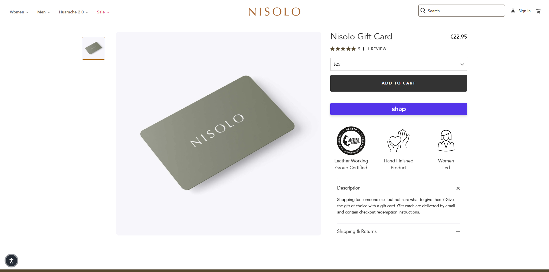 Nisolo discount code