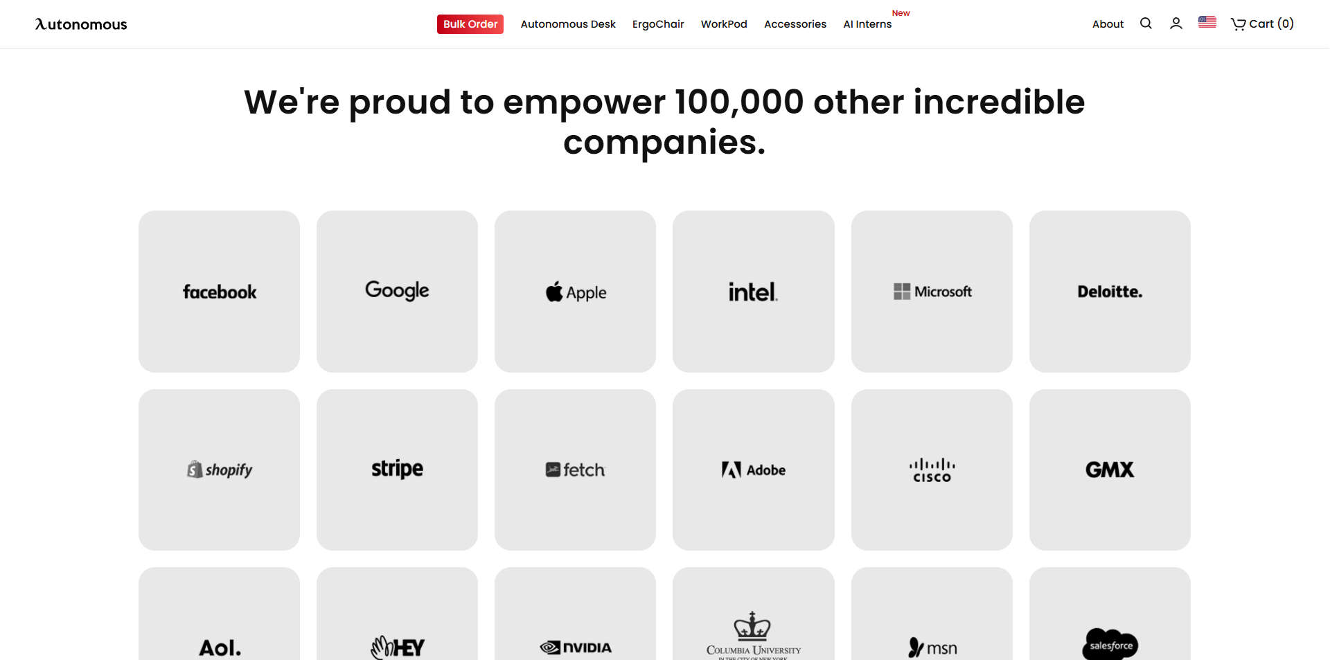 Autonomous Bons de réduction