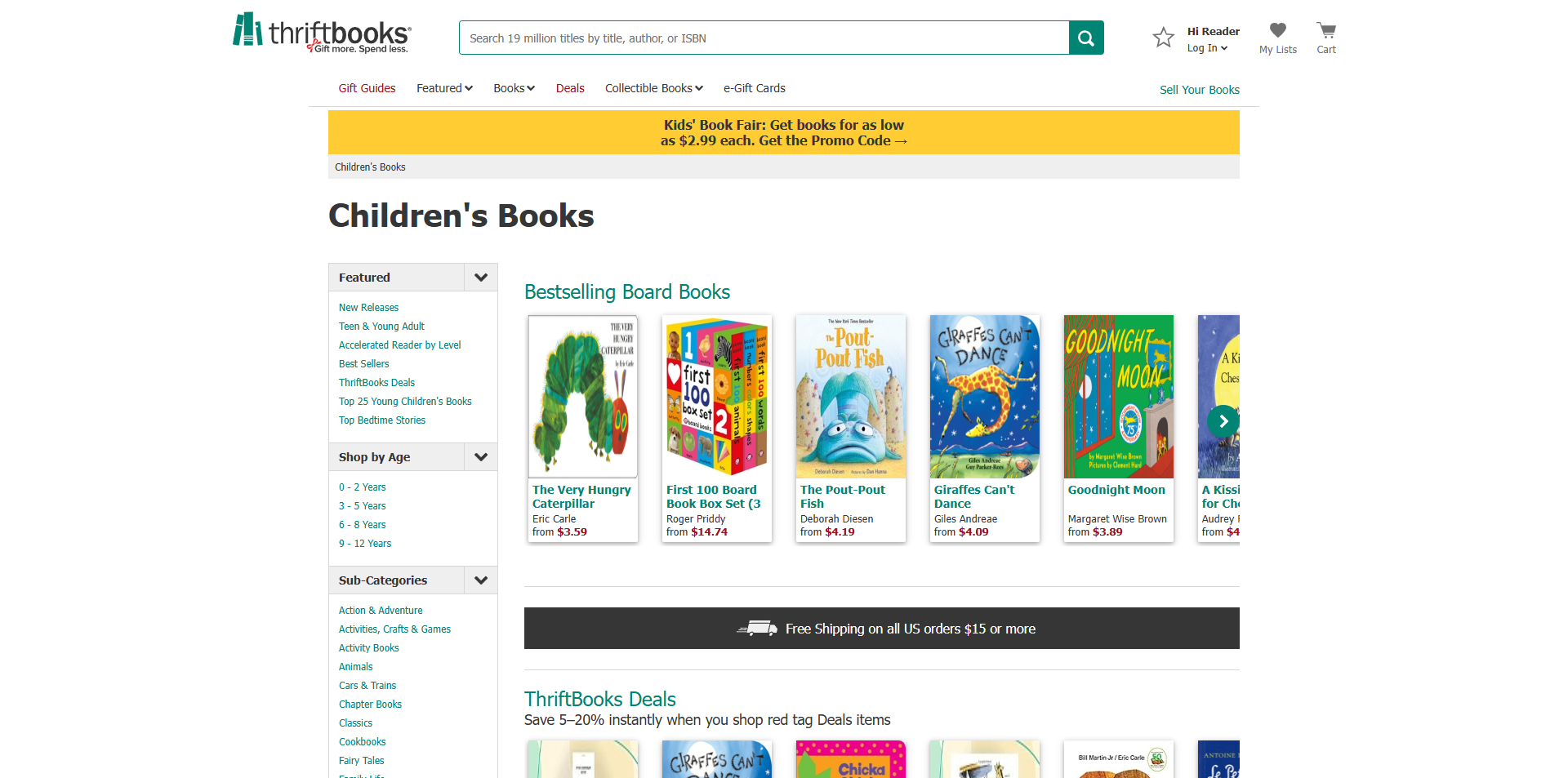 Thrift Books Promo Code