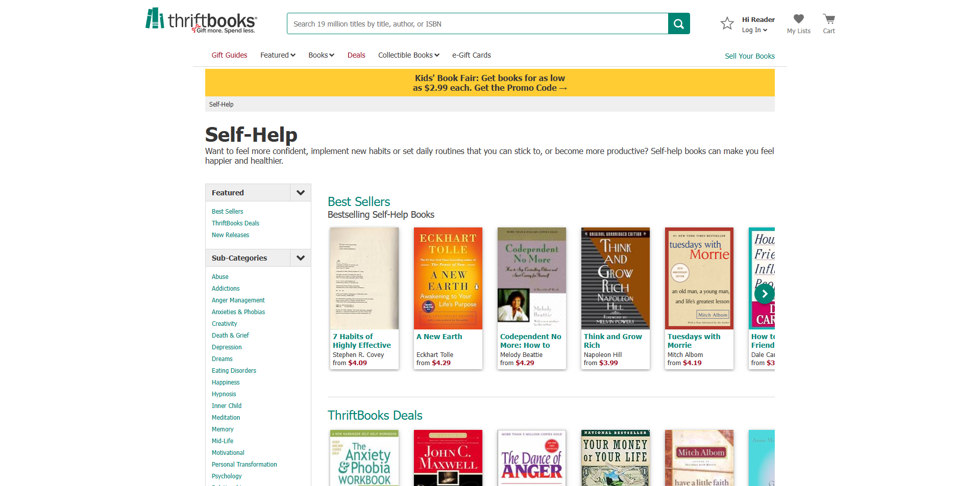 Thrift Books coupons