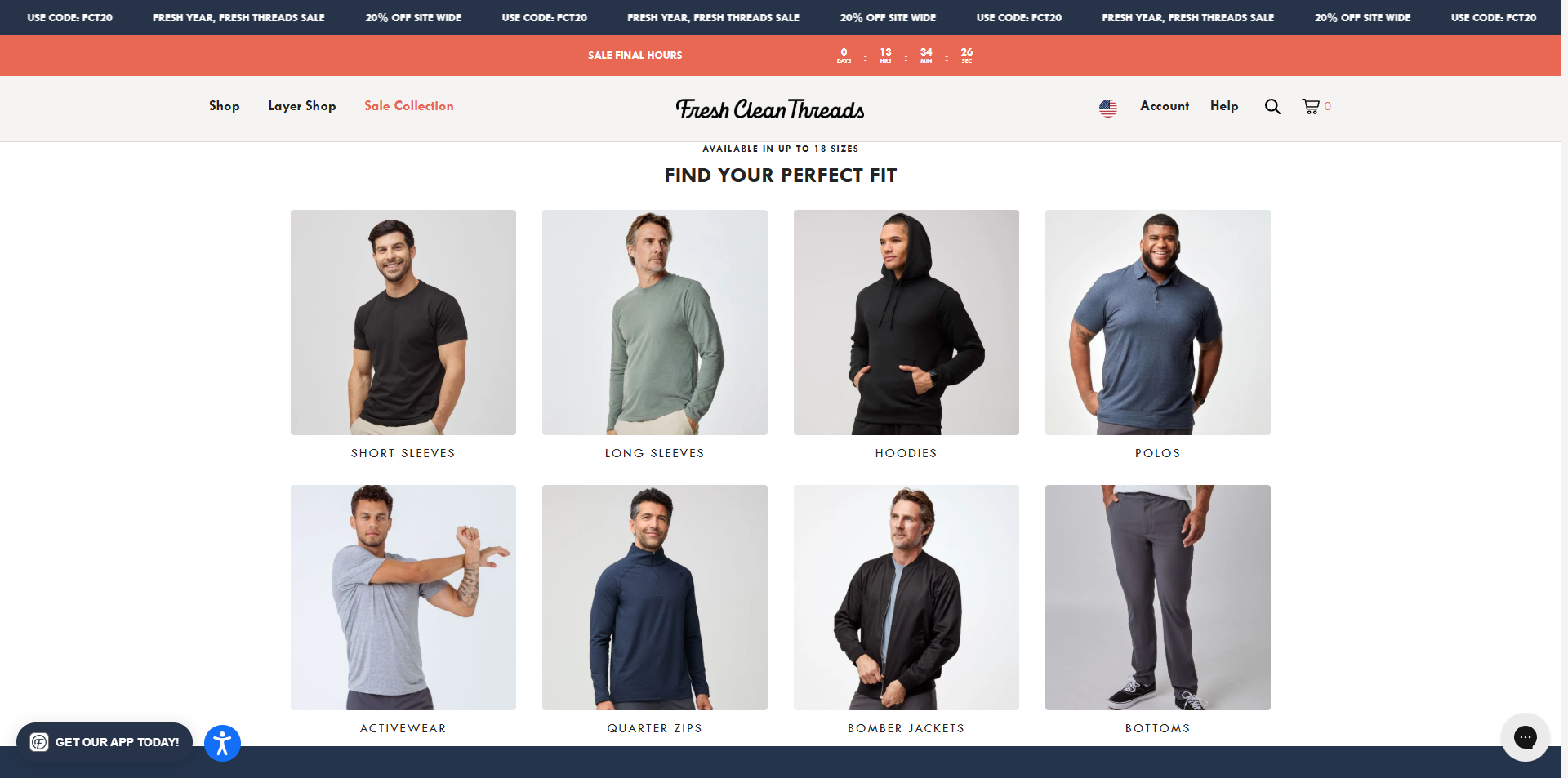 Fresh Clean Threads coupons