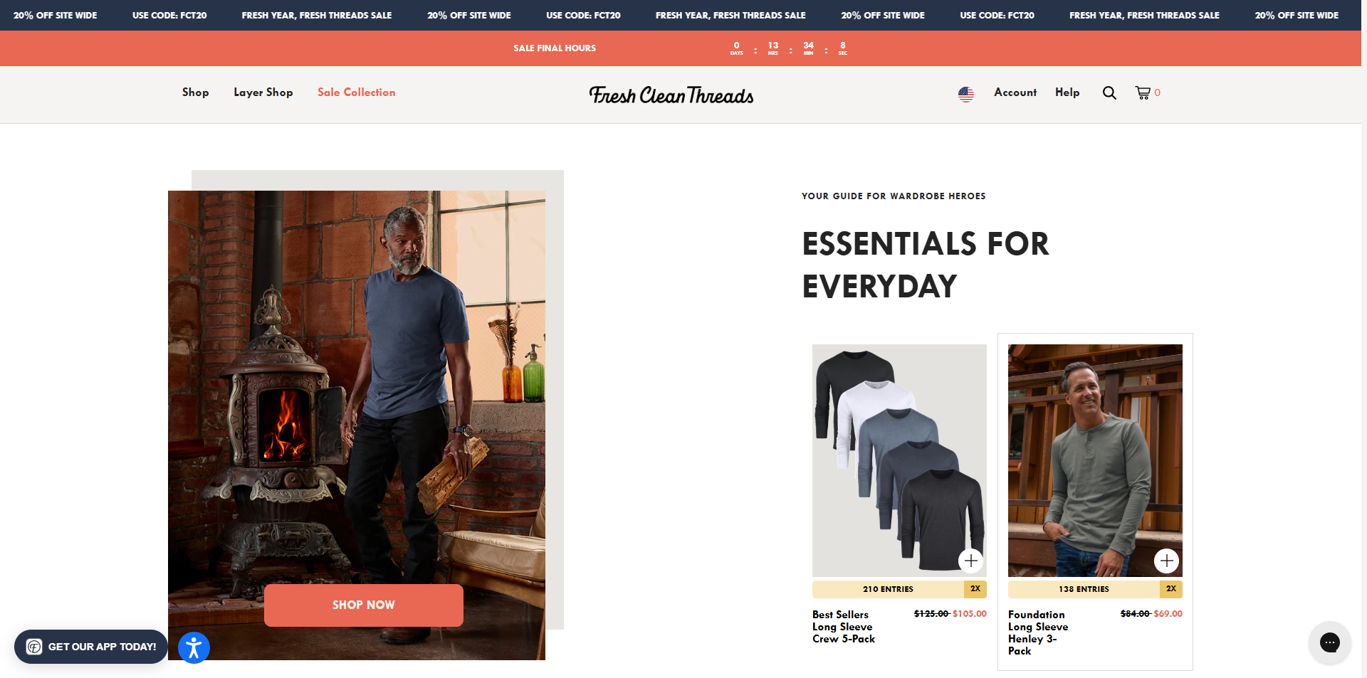 Fresh Clean Threads voucher