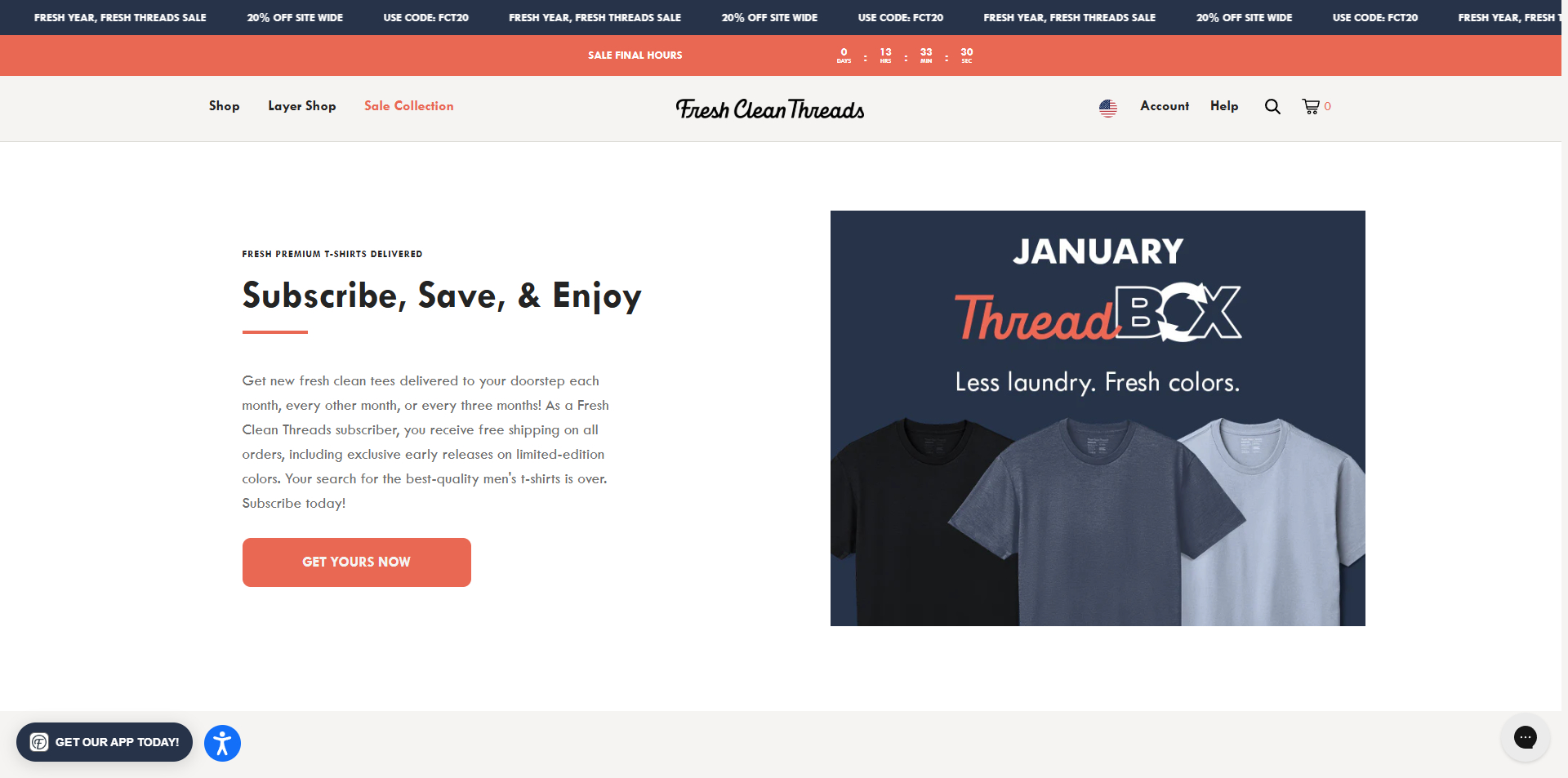 Fresh Clean Threads Promo Code