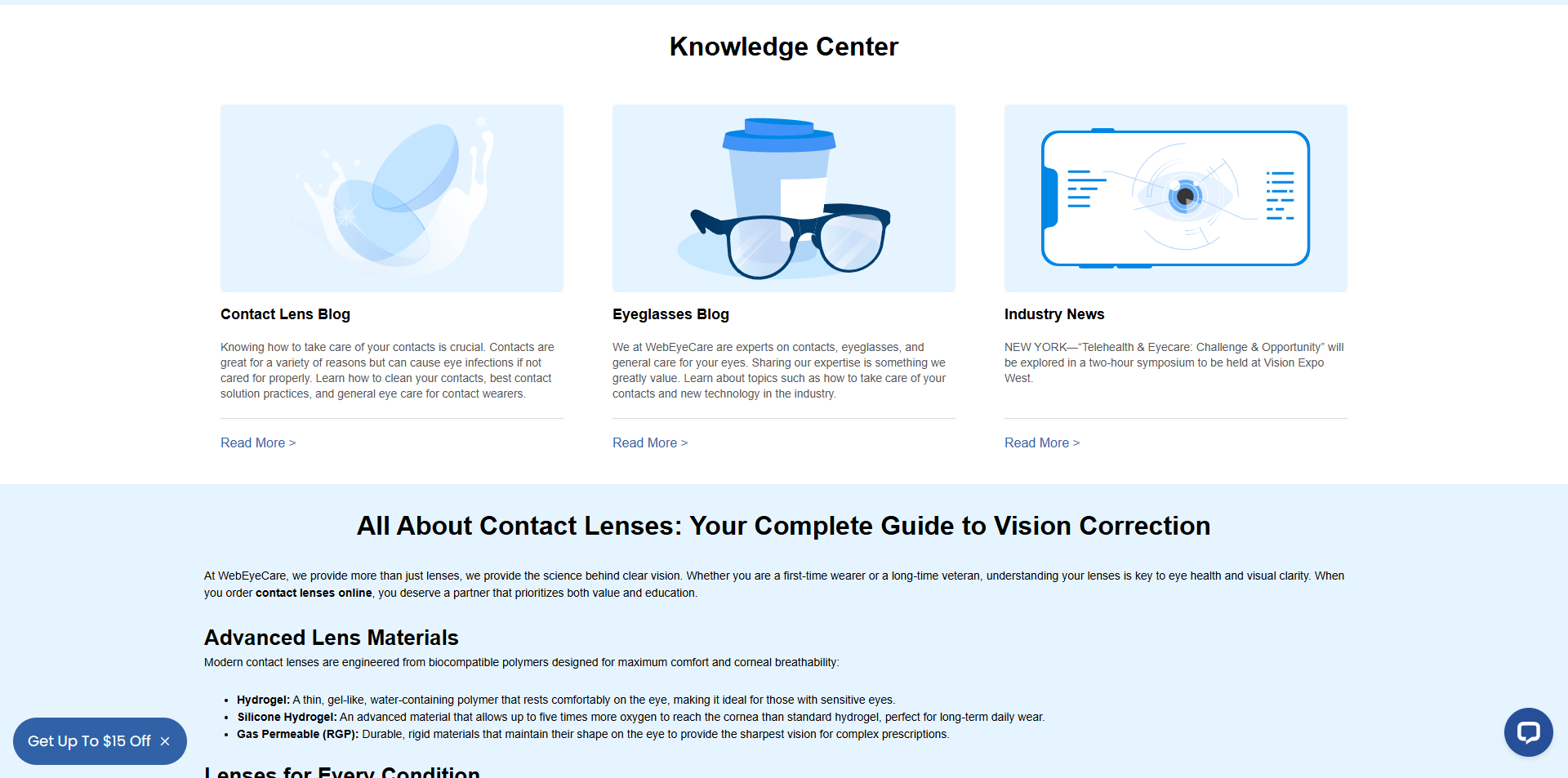 WebEyeCare Promo Code