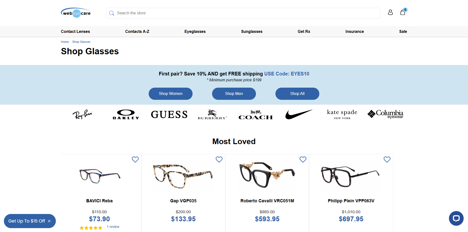 WebEyeCare Promo Code