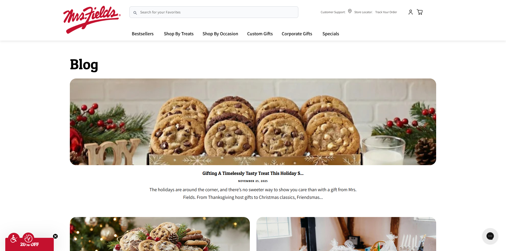 Mrs Fields Promo Code