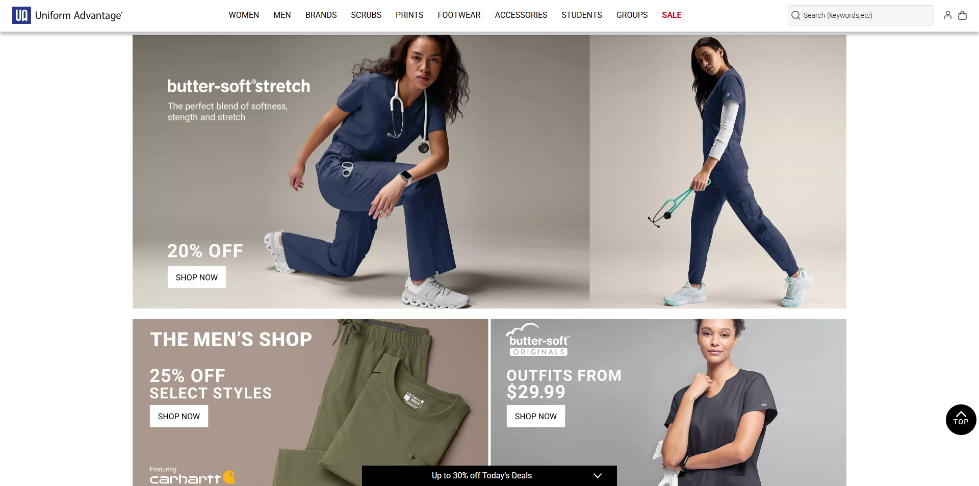 Uniform Advantage coupons