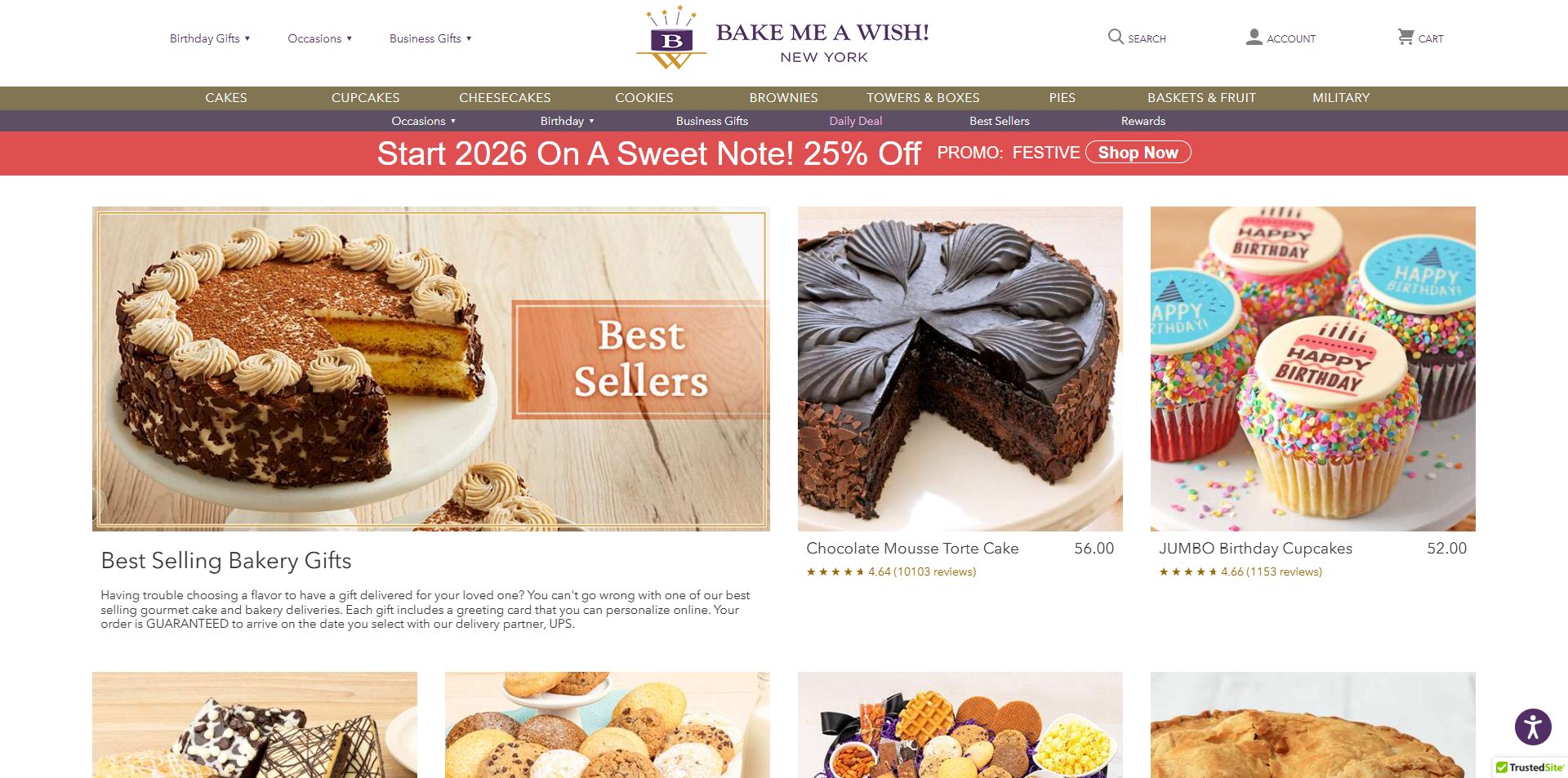Bake Me A Wish Promo Code