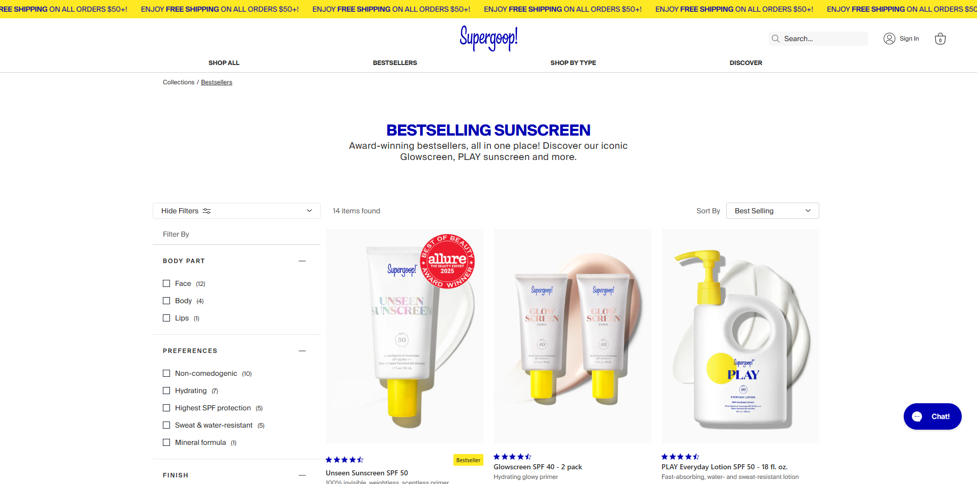 Supergoop coupons