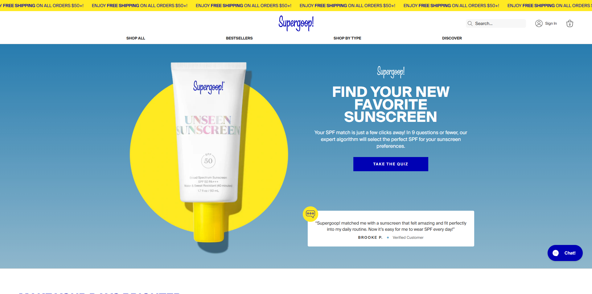 Supergoop discount code