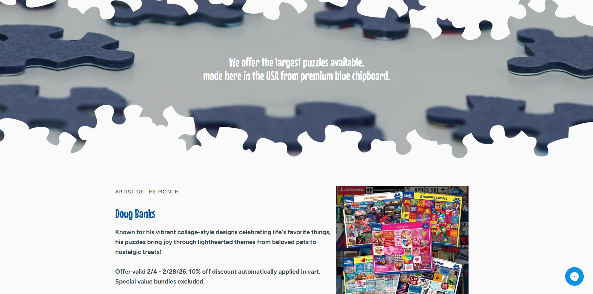 White Mountain Puzzles coupons