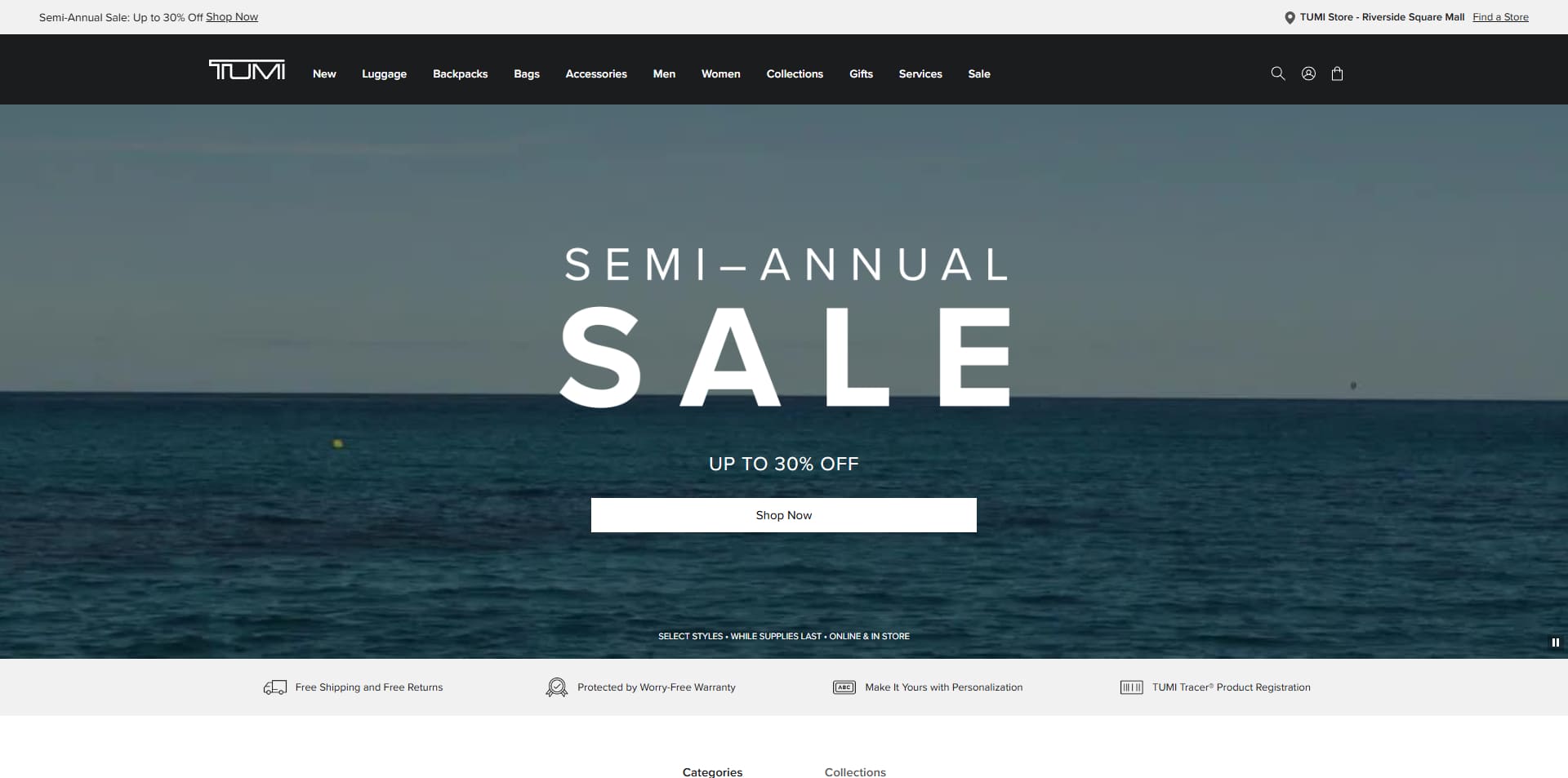 Tumi discount code