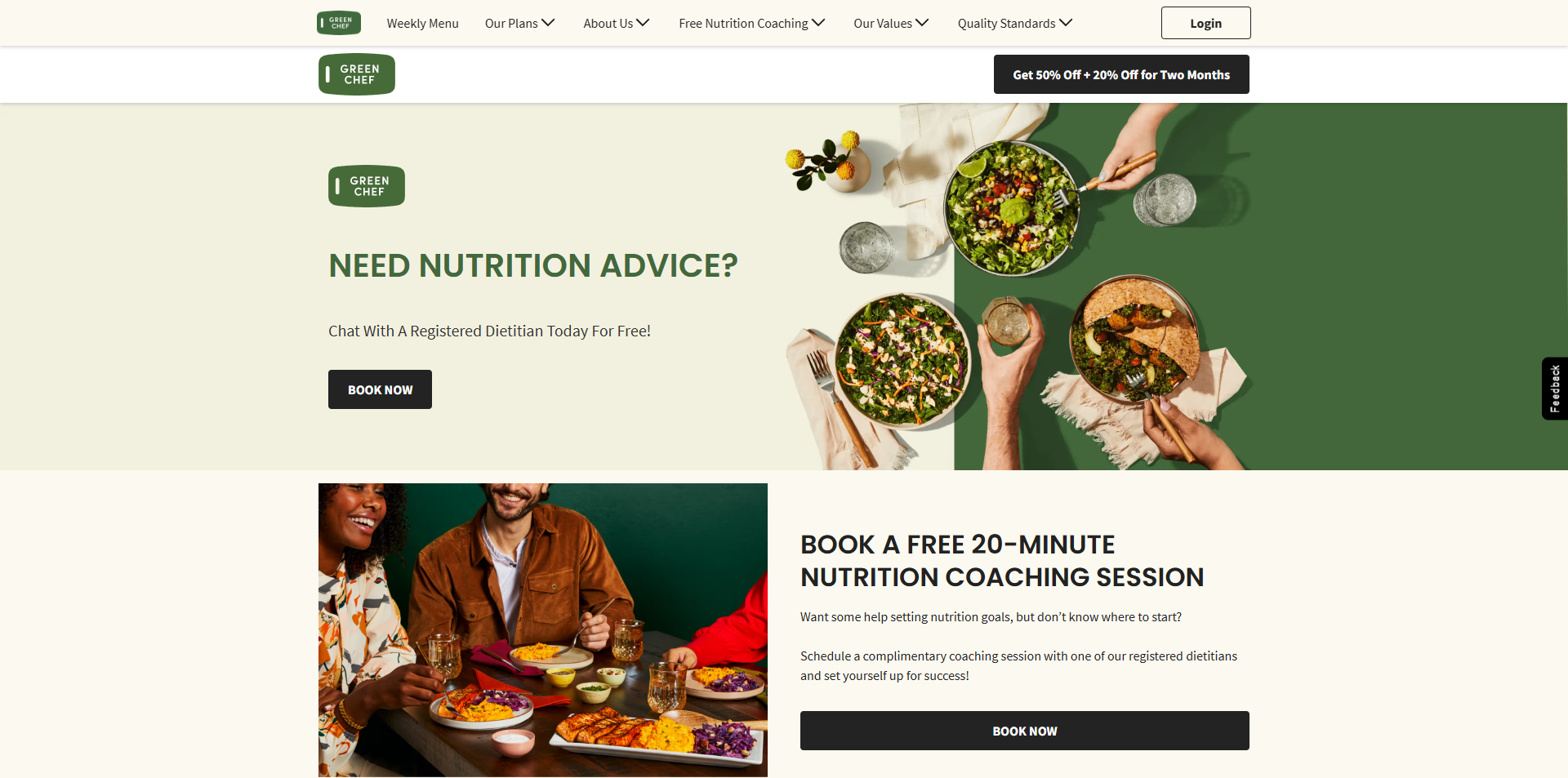 Green Chef coupons