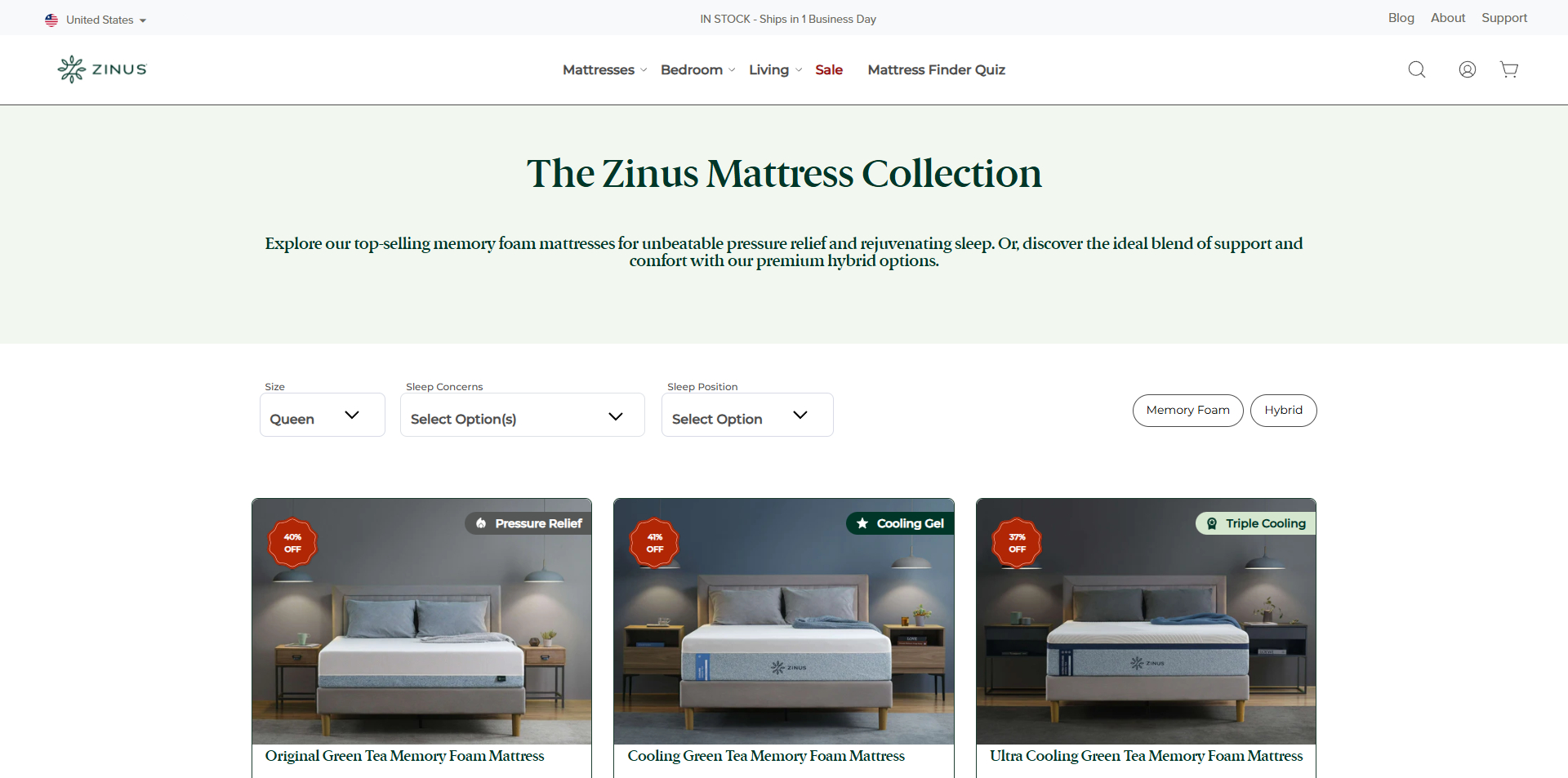 Zinus coupons