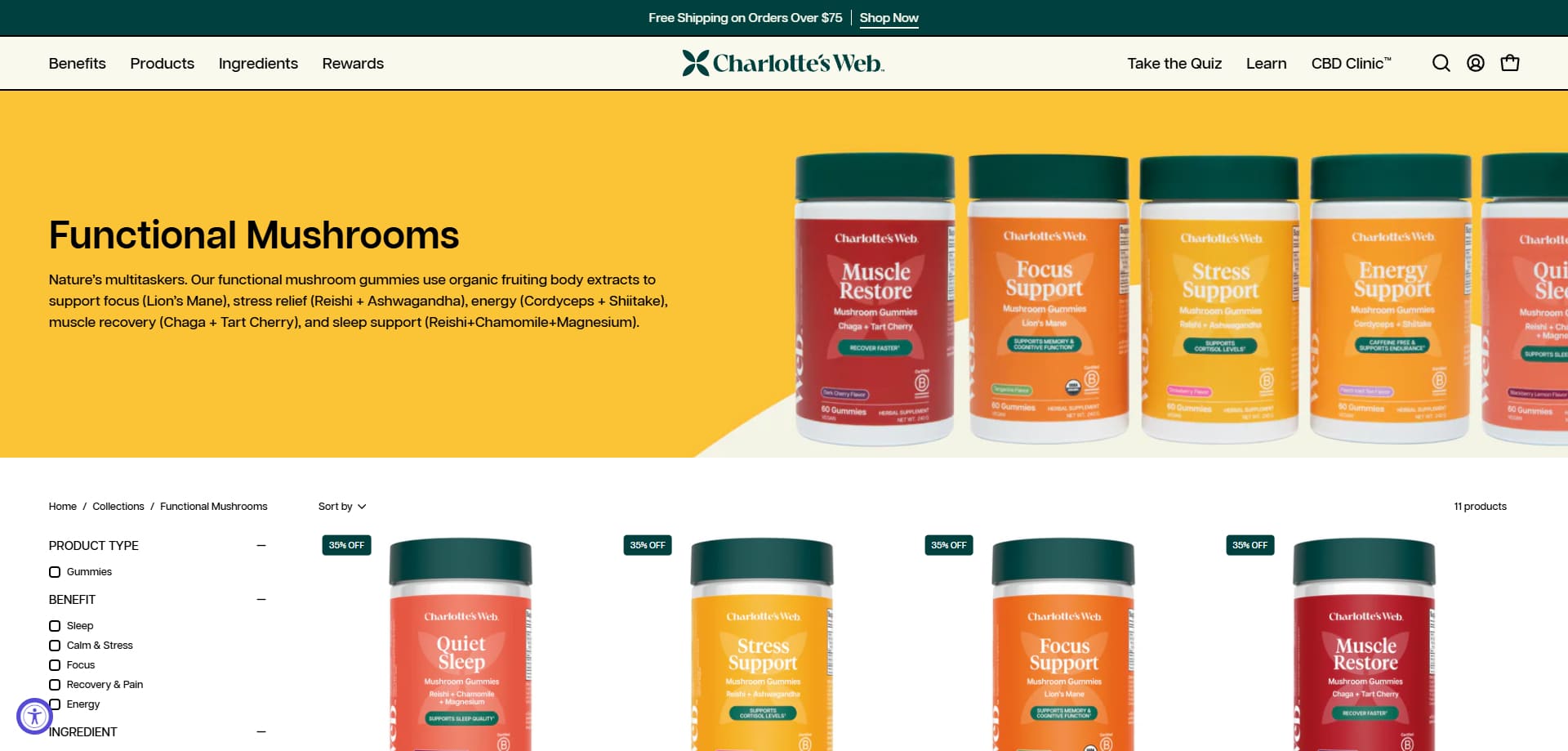 Charlotte's Web discount code