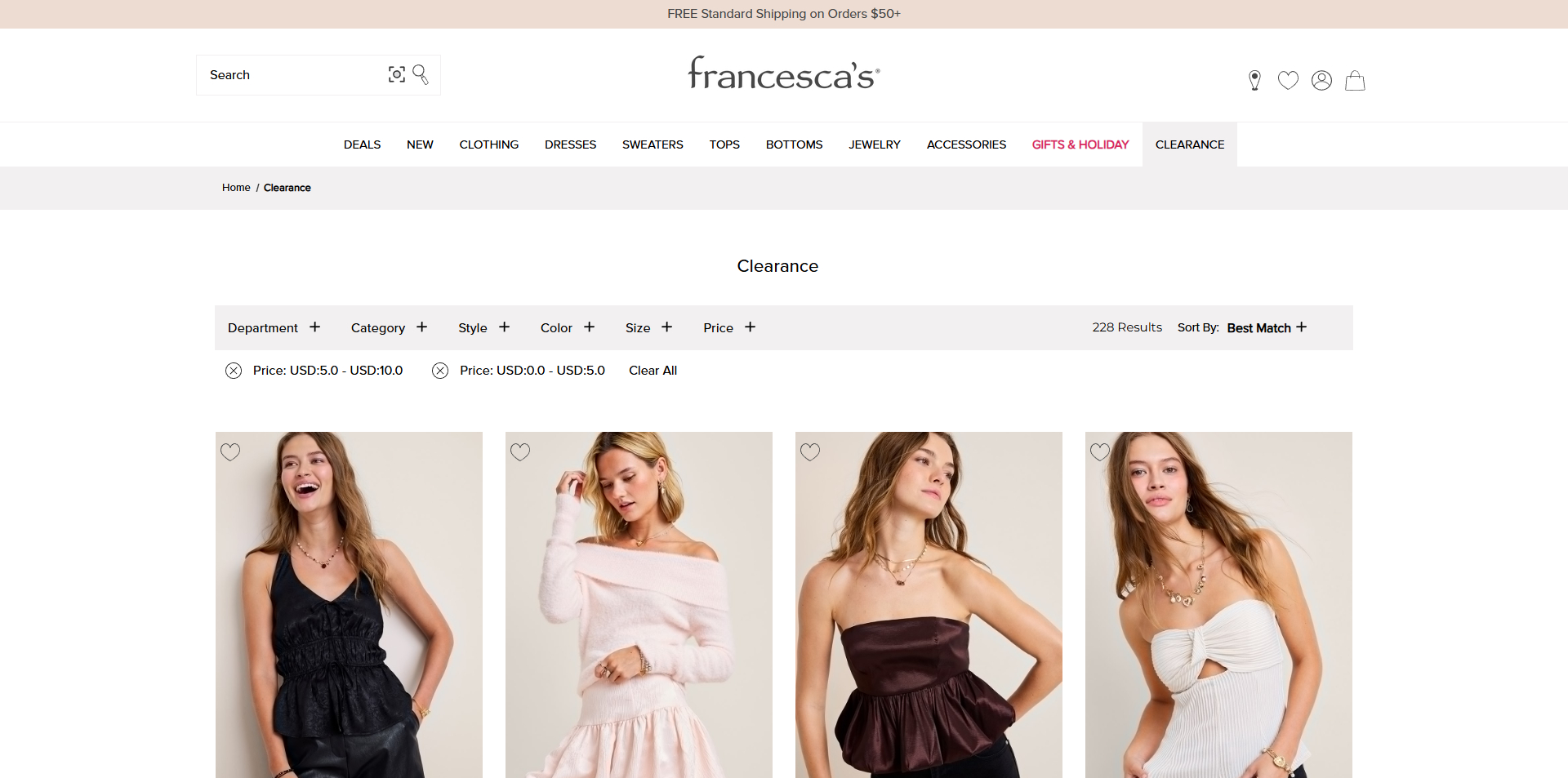 Francesca's coupons