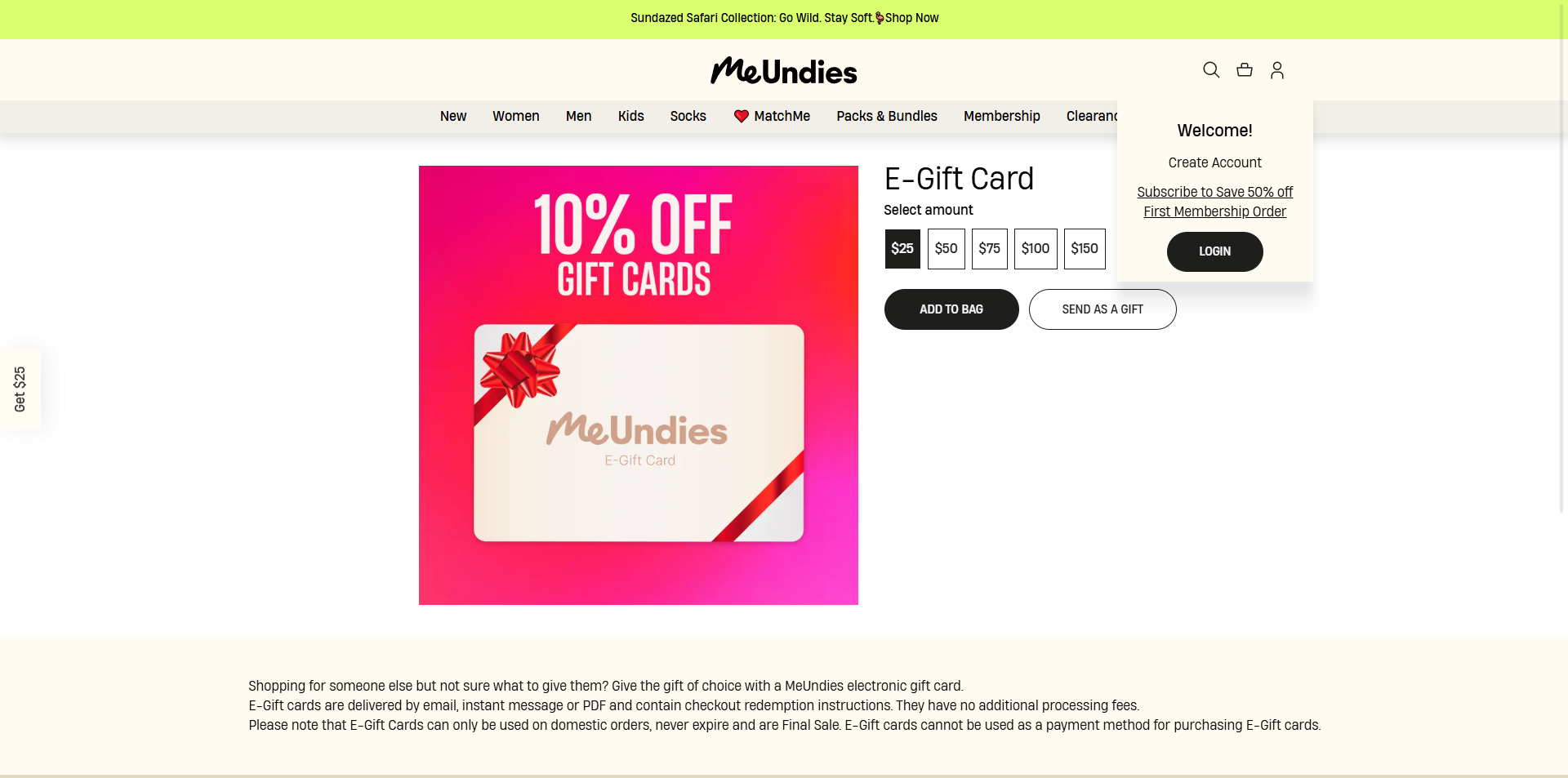 MeUndies Promo Code