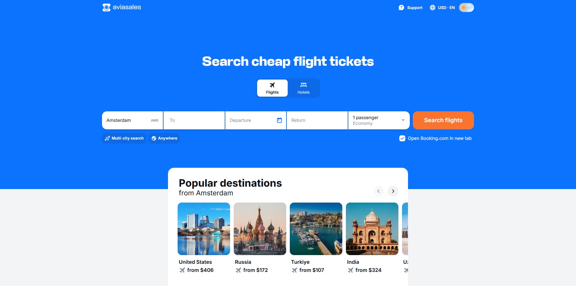 Aviasales discount code