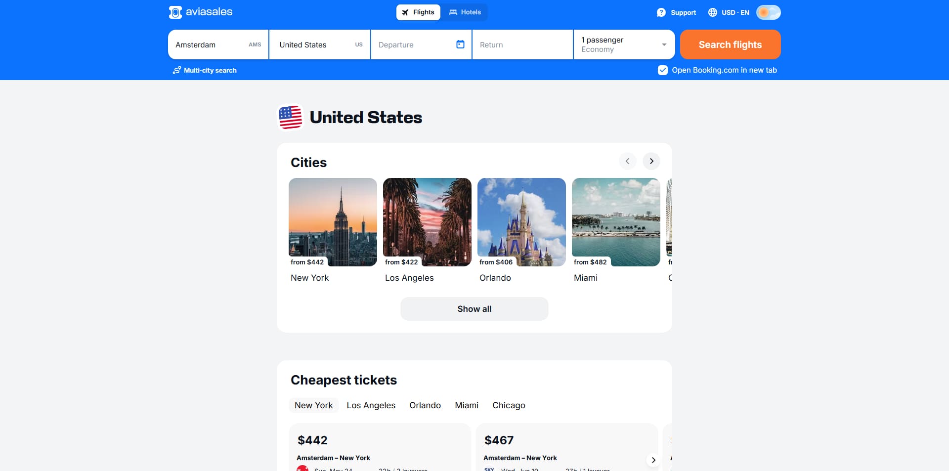 Aviasales coupons