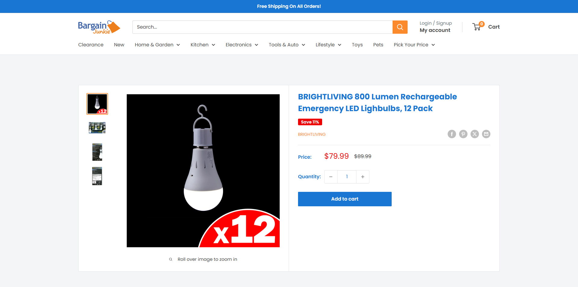 Bargain Junkie discount code