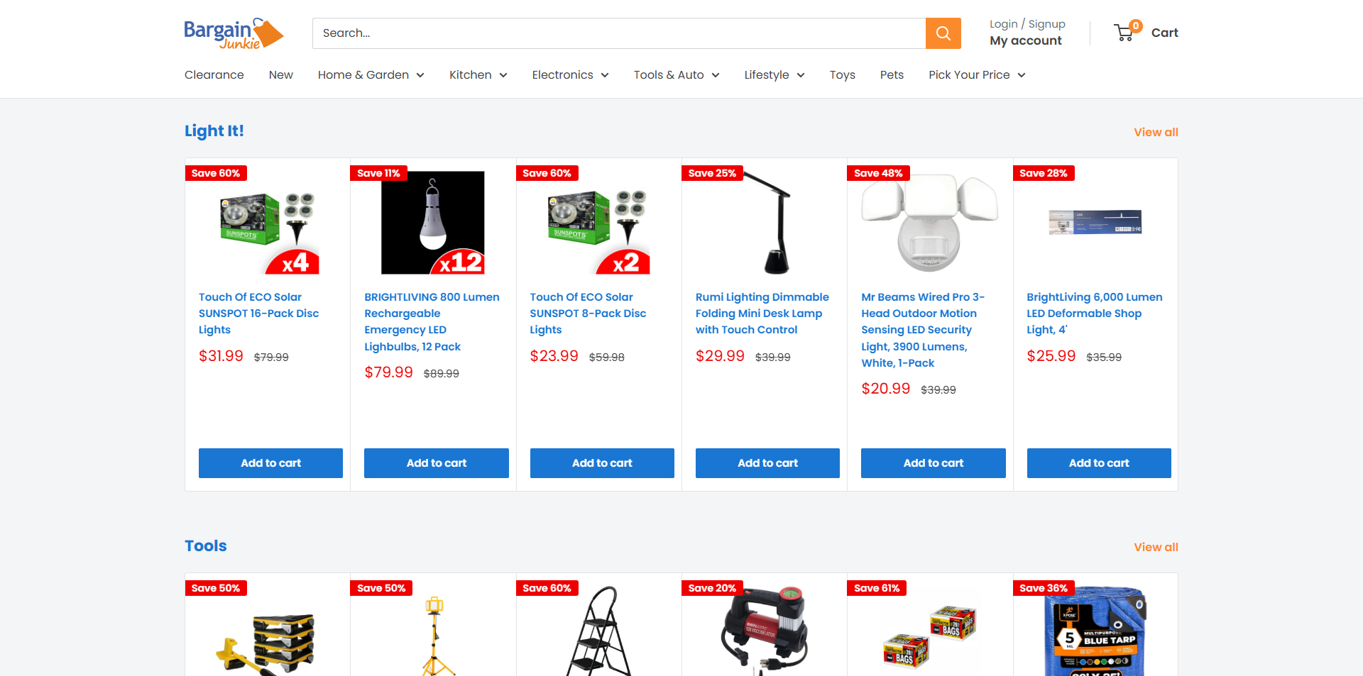 Bargain Junkie coupons